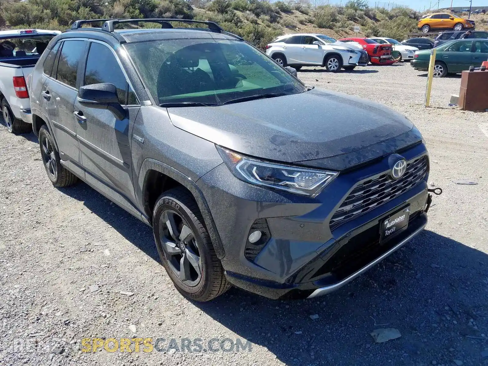 1 Photograph of a damaged car JTMEWRFV7LD532029 TOYOTA RAV4 2020