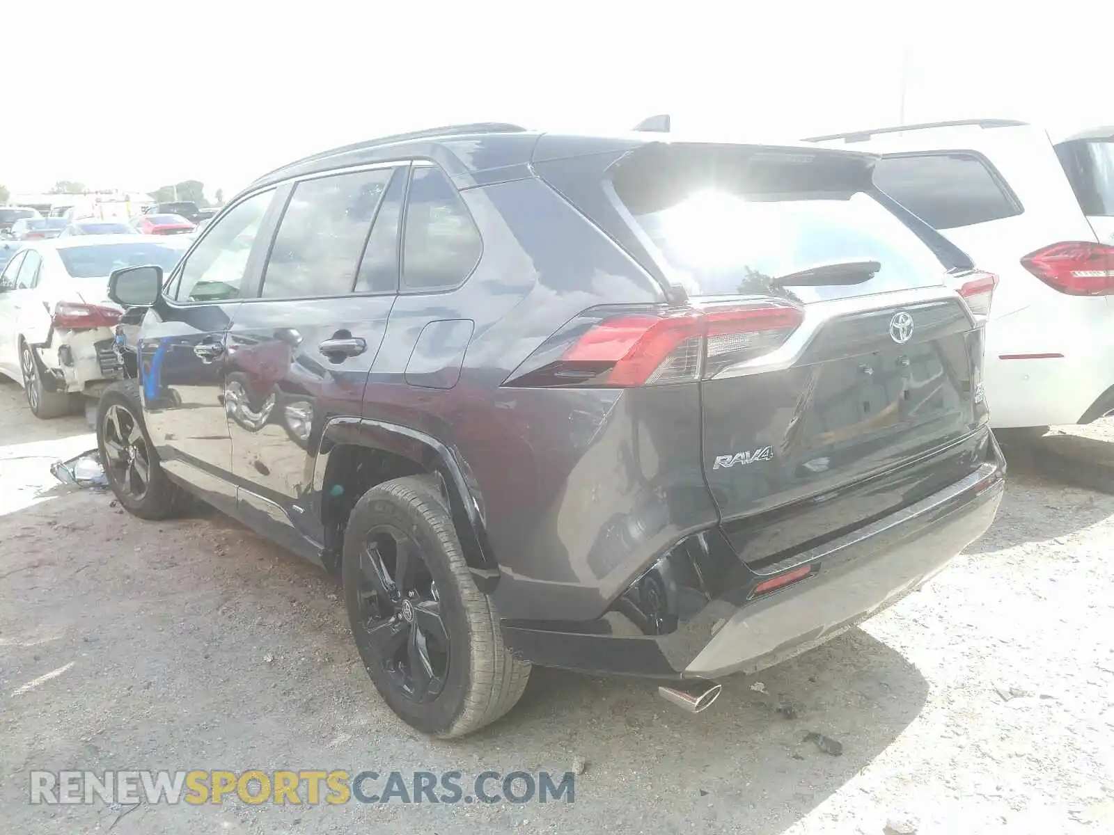 3 Photograph of a damaged car JTMEWRFV7LJ048279 TOYOTA RAV4 2020