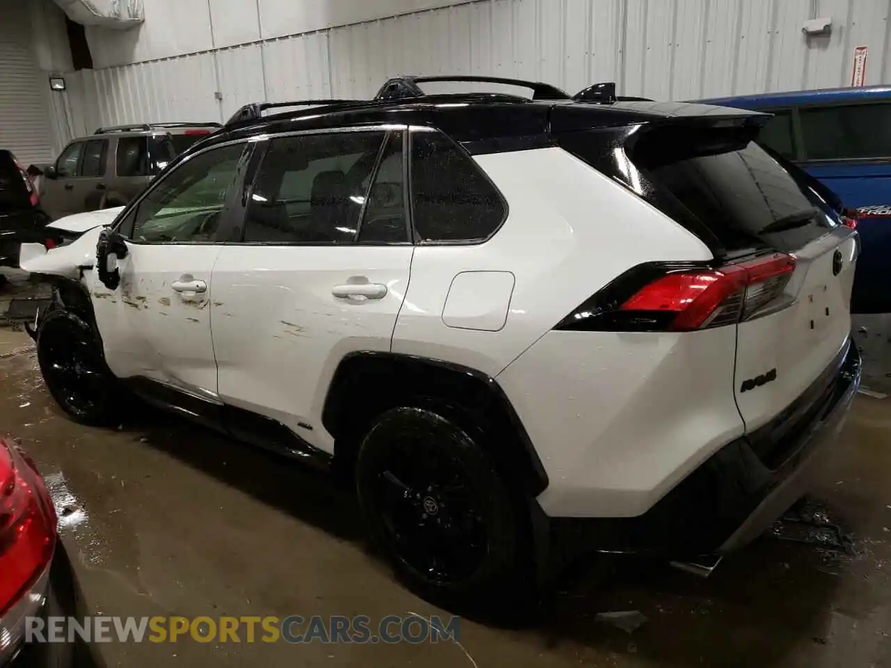 2 Photograph of a damaged car JTMEWRFV8LJ030762 TOYOTA RAV4 2020