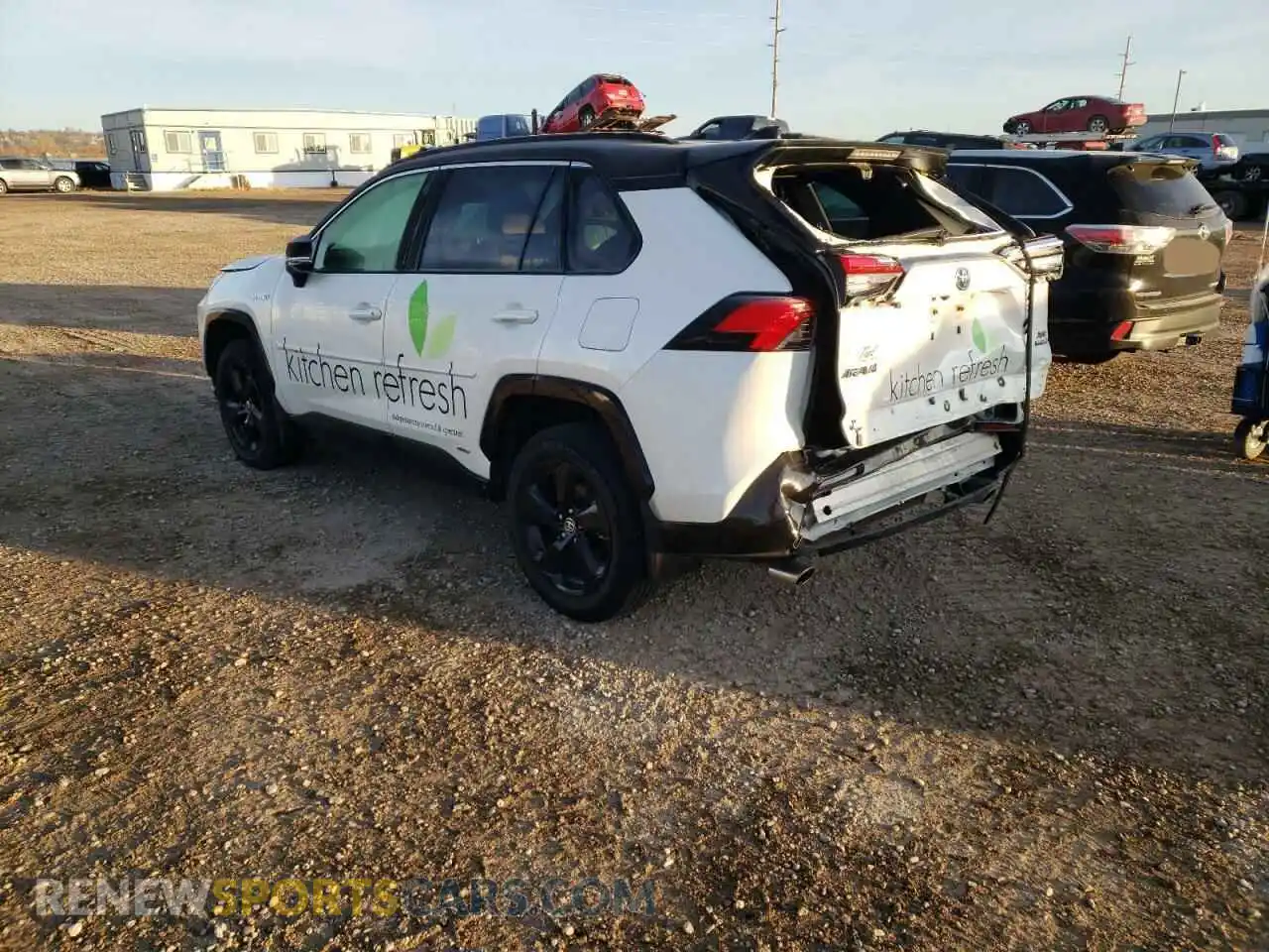 3 Photograph of a damaged car JTMEWRFV9LJ043147 TOYOTA RAV4 2020