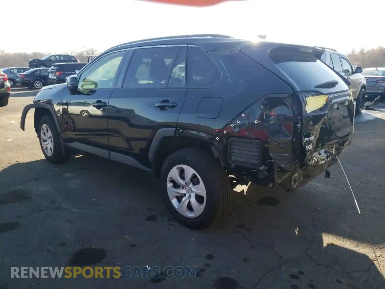 2 Photograph of a damaged car JTMF1RFV0LD057603 TOYOTA RAV4 2020