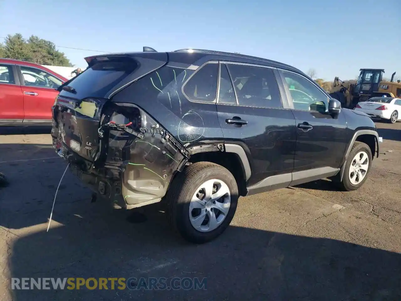 3 Photograph of a damaged car JTMF1RFV0LD057603 TOYOTA RAV4 2020