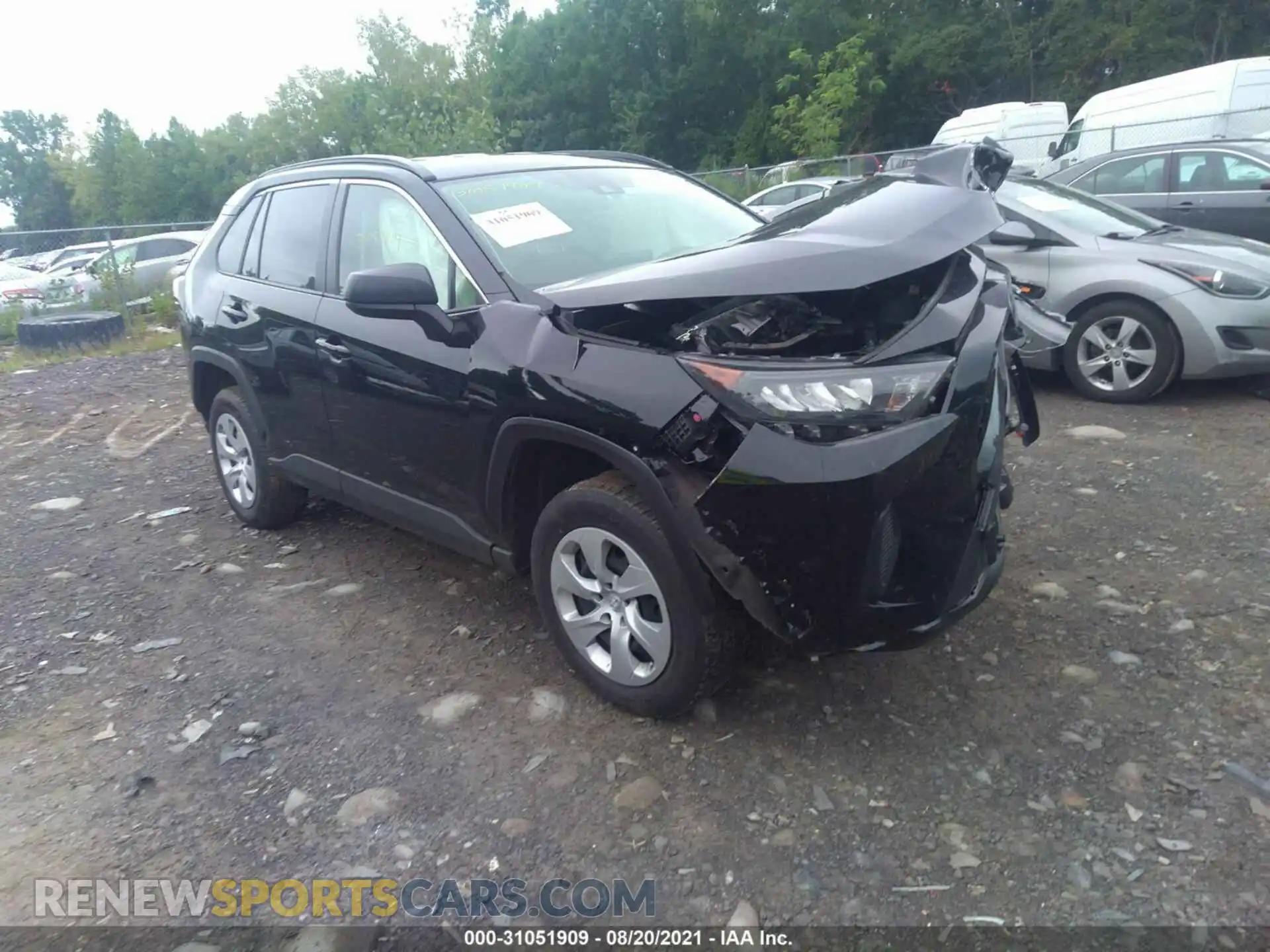 1 Photograph of a damaged car JTMF1RFV0LD062767 TOYOTA RAV4 2020