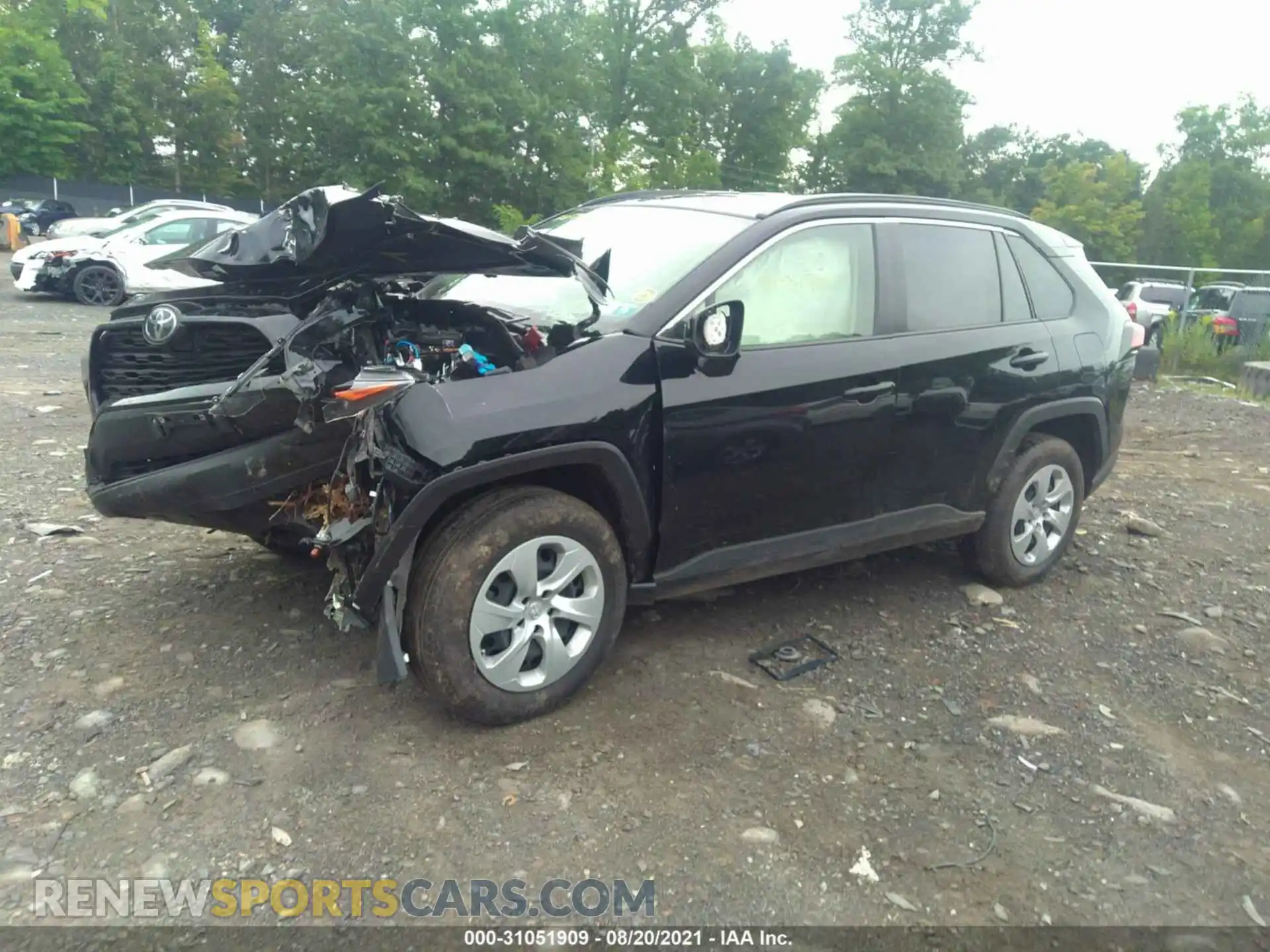 2 Photograph of a damaged car JTMF1RFV0LD062767 TOYOTA RAV4 2020