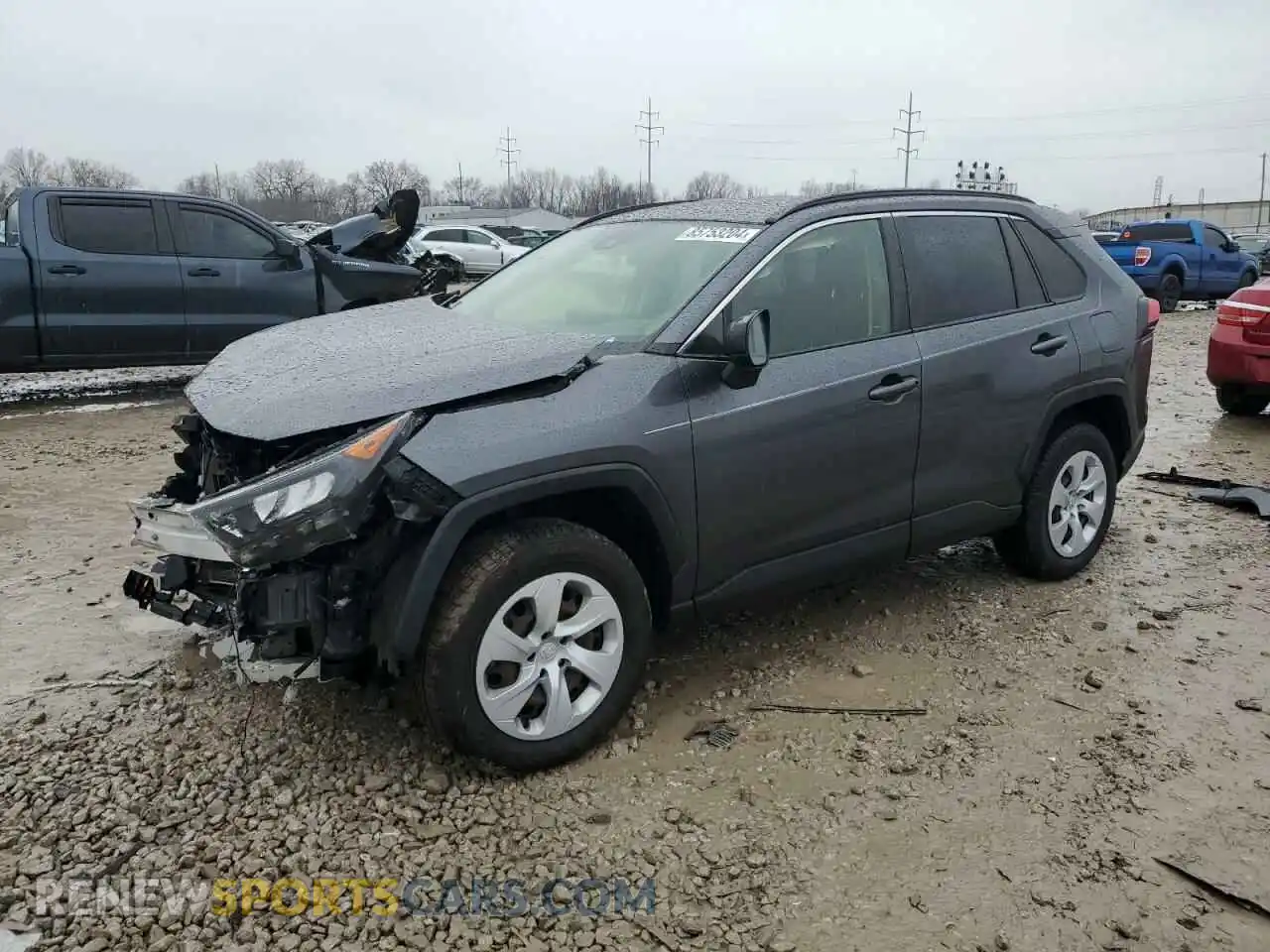 1 Photograph of a damaged car JTMF1RFV1LD050126 TOYOTA RAV4 2020