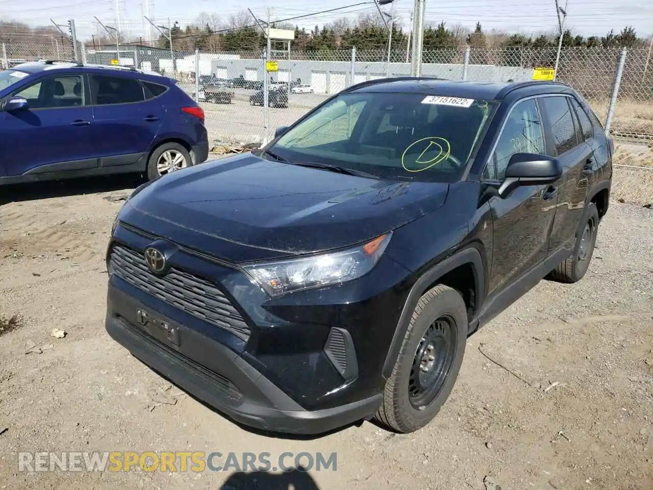 2 Photograph of a damaged car JTMF1RFV2LD056811 TOYOTA RAV4 2020