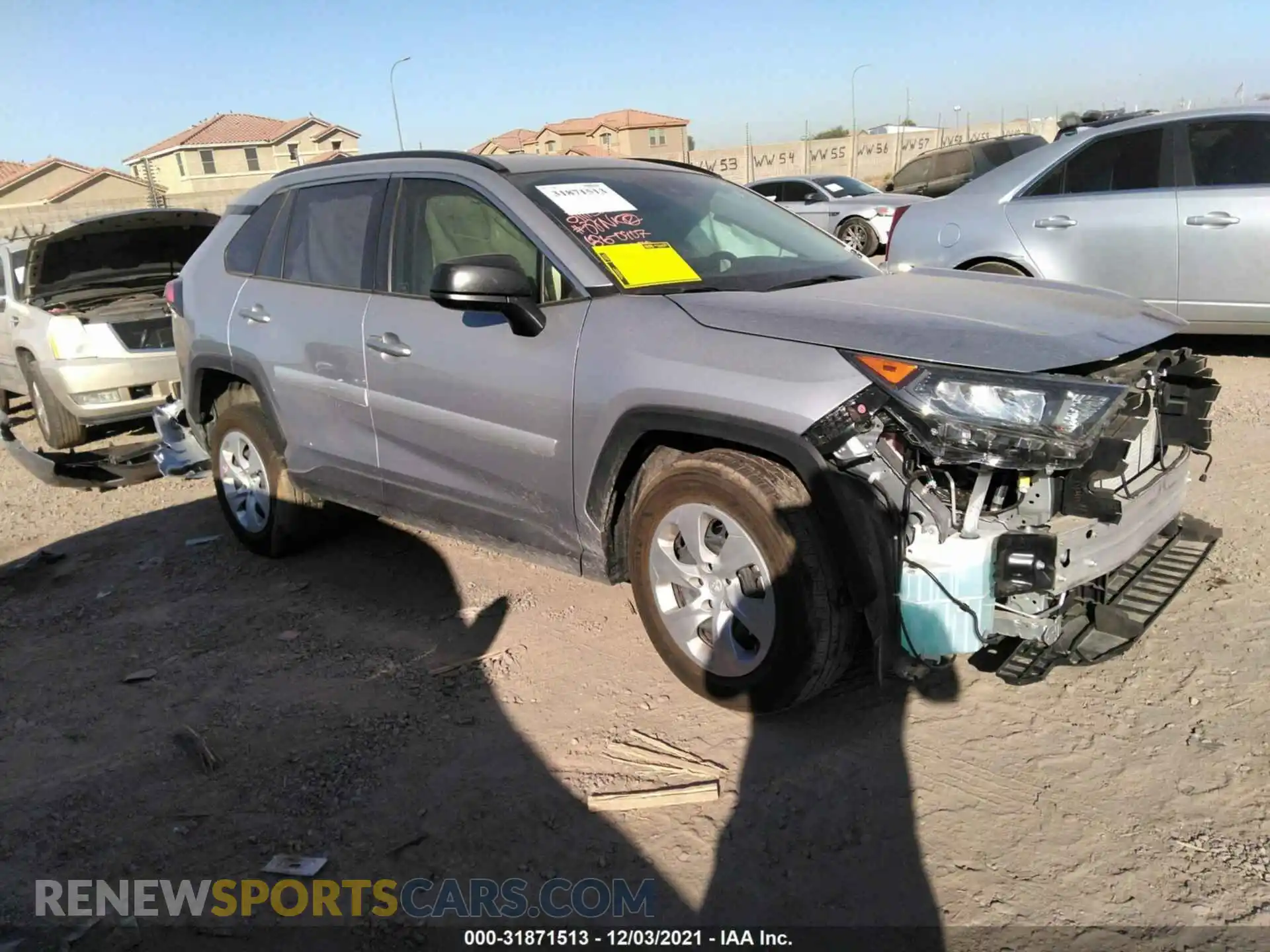 1 Photograph of a damaged car JTMF1RFV2LD060907 TOYOTA RAV4 2020