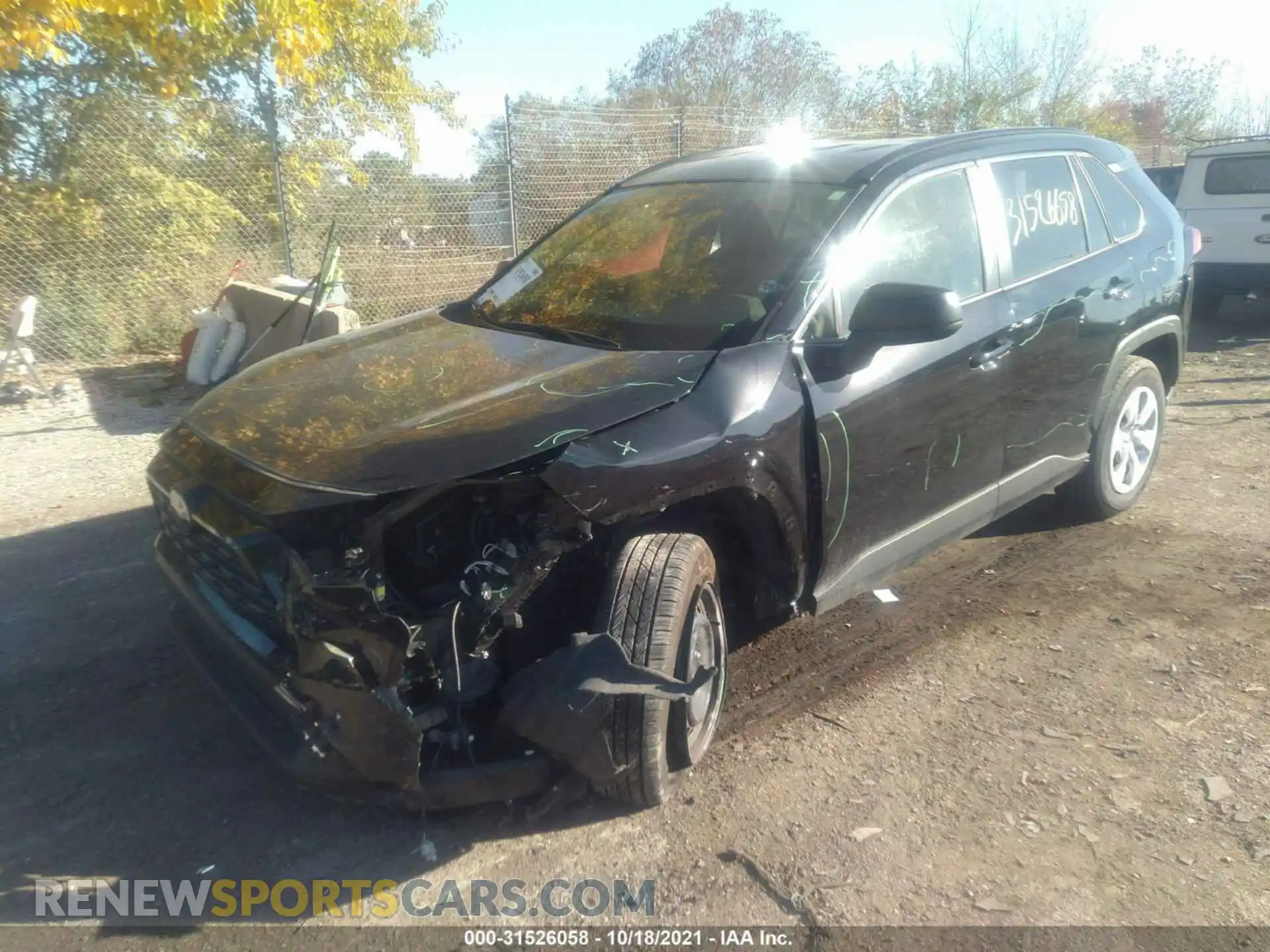 2 Фотография поврежденного автомобиля JTMF1RFV3LD053626 TOYOTA RAV4 2020