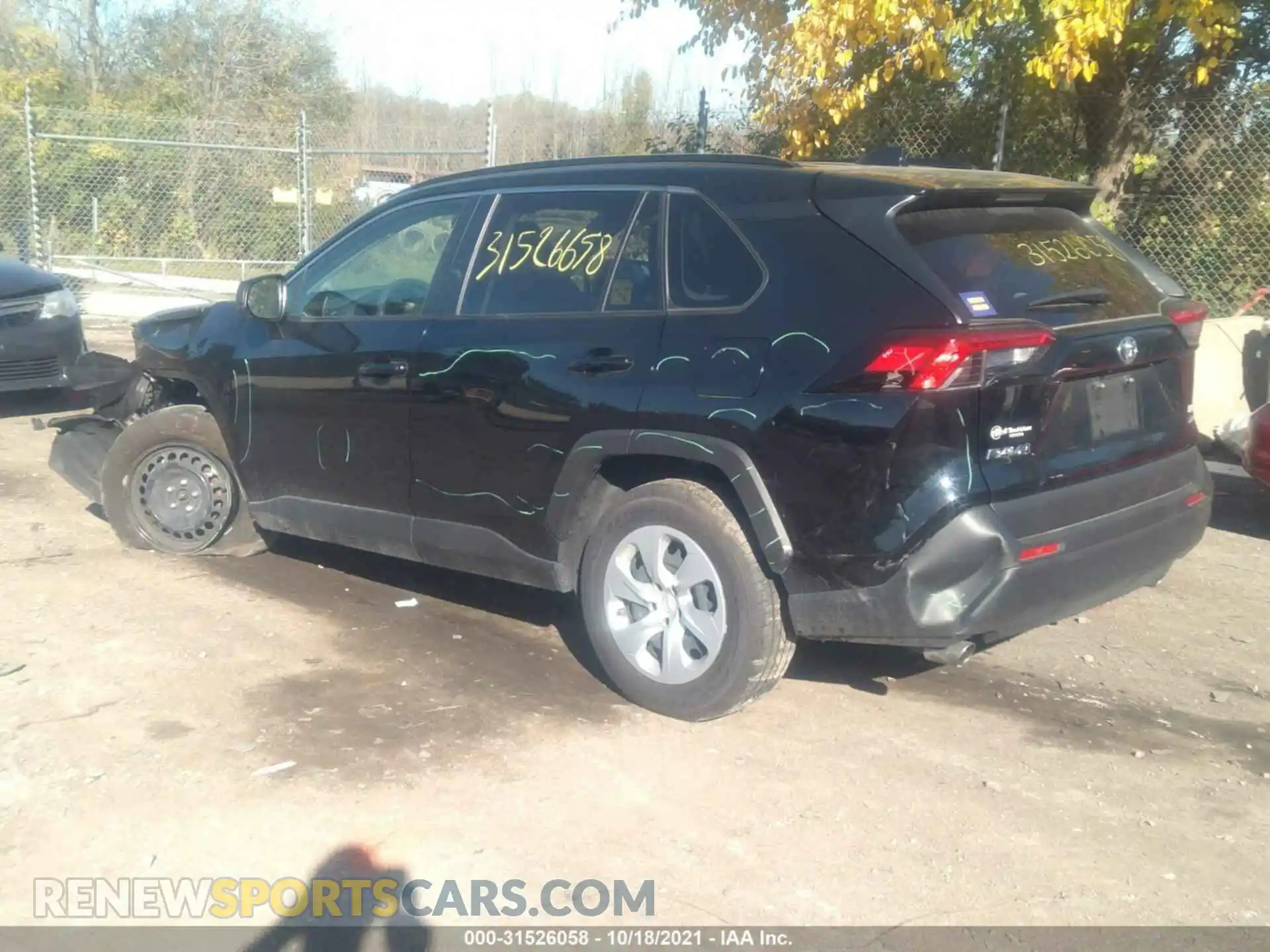 3 Фотография поврежденного автомобиля JTMF1RFV3LD053626 TOYOTA RAV4 2020
