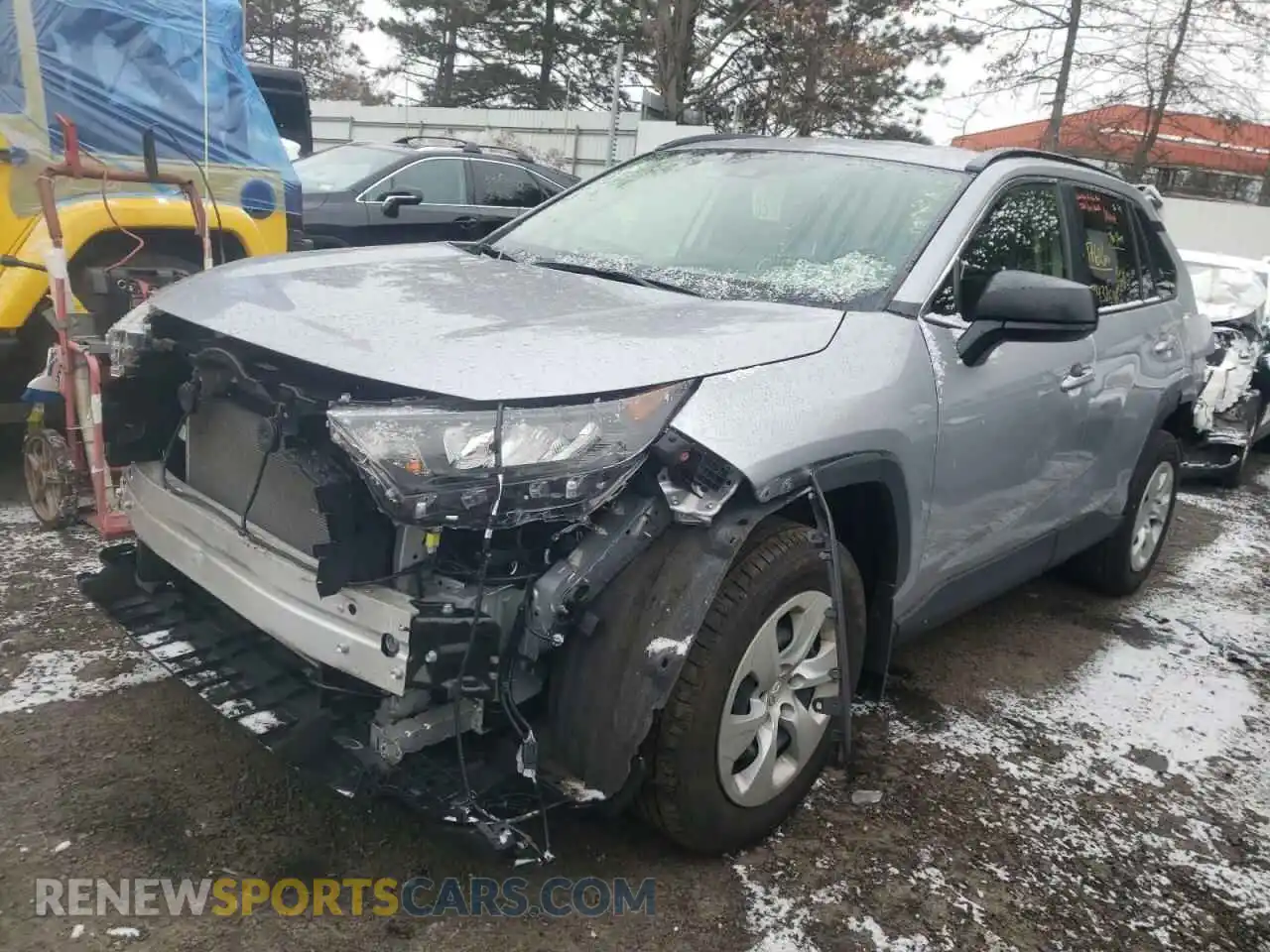 2 Photograph of a damaged car JTMF1RFV5LD060254 TOYOTA RAV4 2020