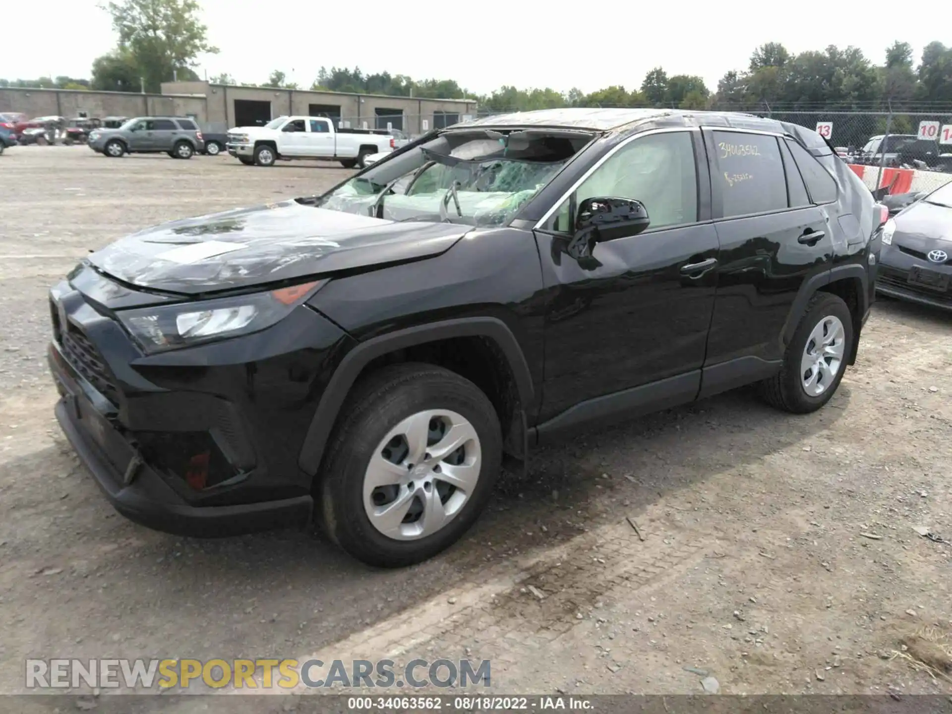 2 Photograph of a damaged car JTMF1RFVXLD056202 TOYOTA RAV4 2020