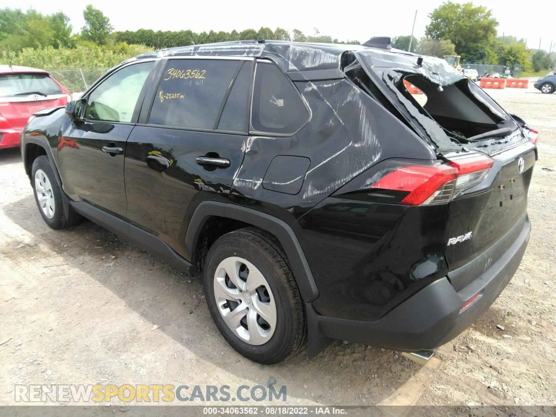 3 Photograph of a damaged car JTMF1RFVXLD056202 TOYOTA RAV4 2020