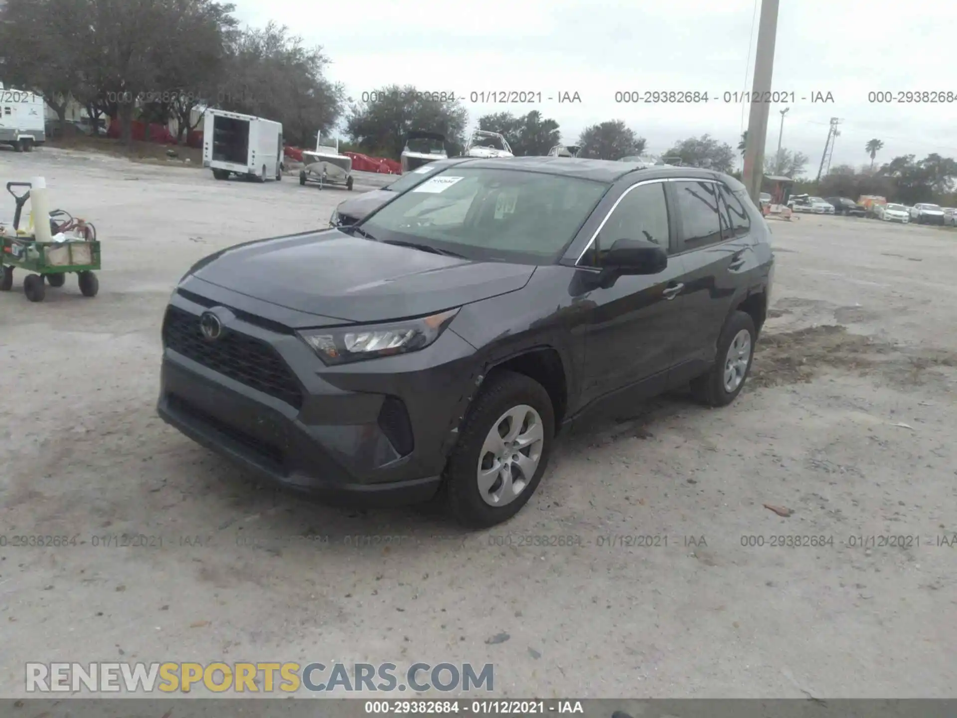 2 Photograph of a damaged car JTMF1RFVXLD060864 TOYOTA RAV4 2020