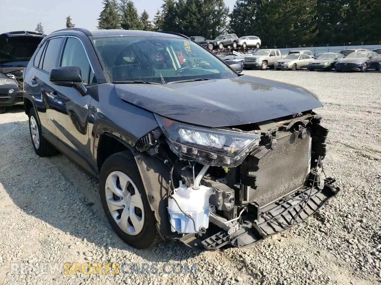 1 Photograph of a damaged car JTMF1RFVXLD061867 TOYOTA RAV4 2020