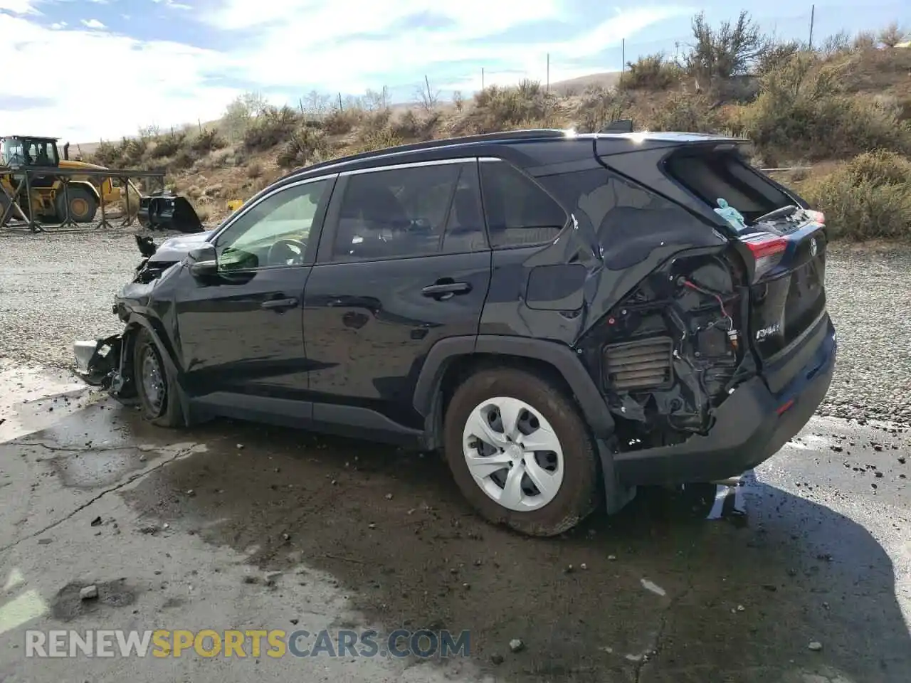 2 Photograph of a damaged car JTMG1RFV0LD049330 TOYOTA RAV4 2020