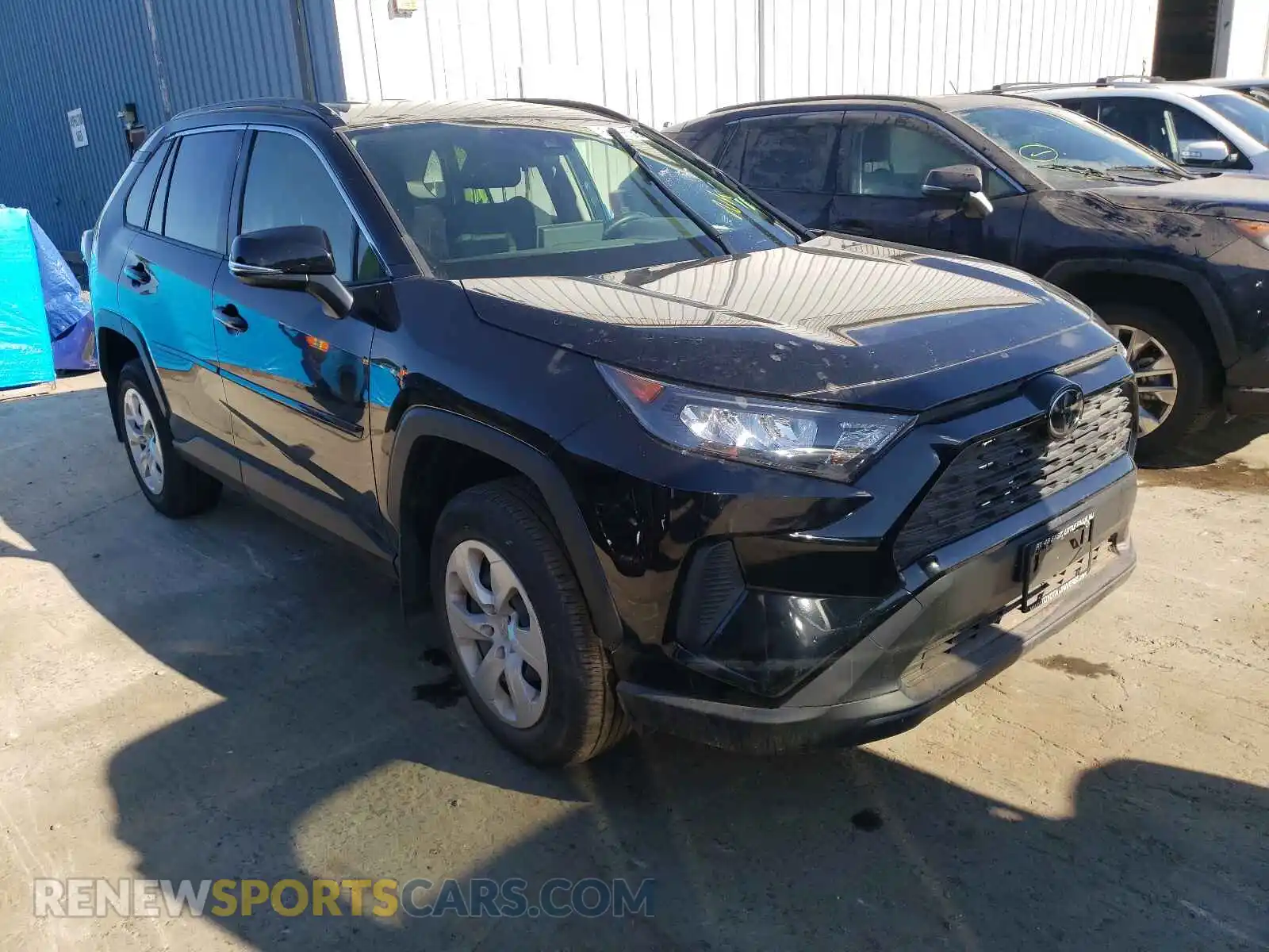 1 Photograph of a damaged car JTMG1RFV1LD060045 TOYOTA RAV4 2020