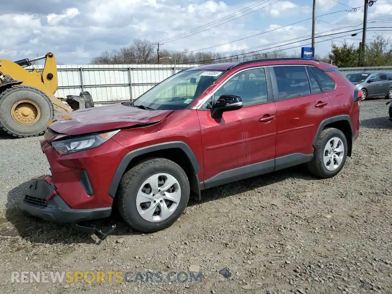 1 Photograph of a damaged car JTMG1RFV3LD048365 TOYOTA RAV4 2020