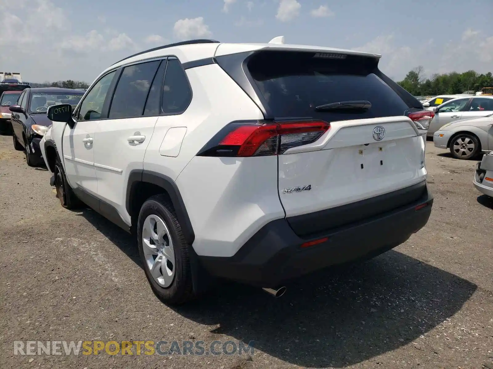 3 Photograph of a damaged car JTMG1RFVXLD056785 TOYOTA RAV4 2020