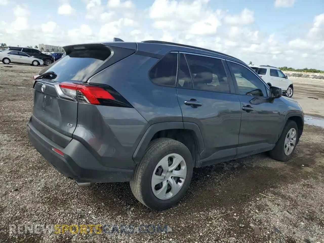 3 Photograph of a damaged car JTMH1RFV0LD047064 TOYOTA RAV4 2020