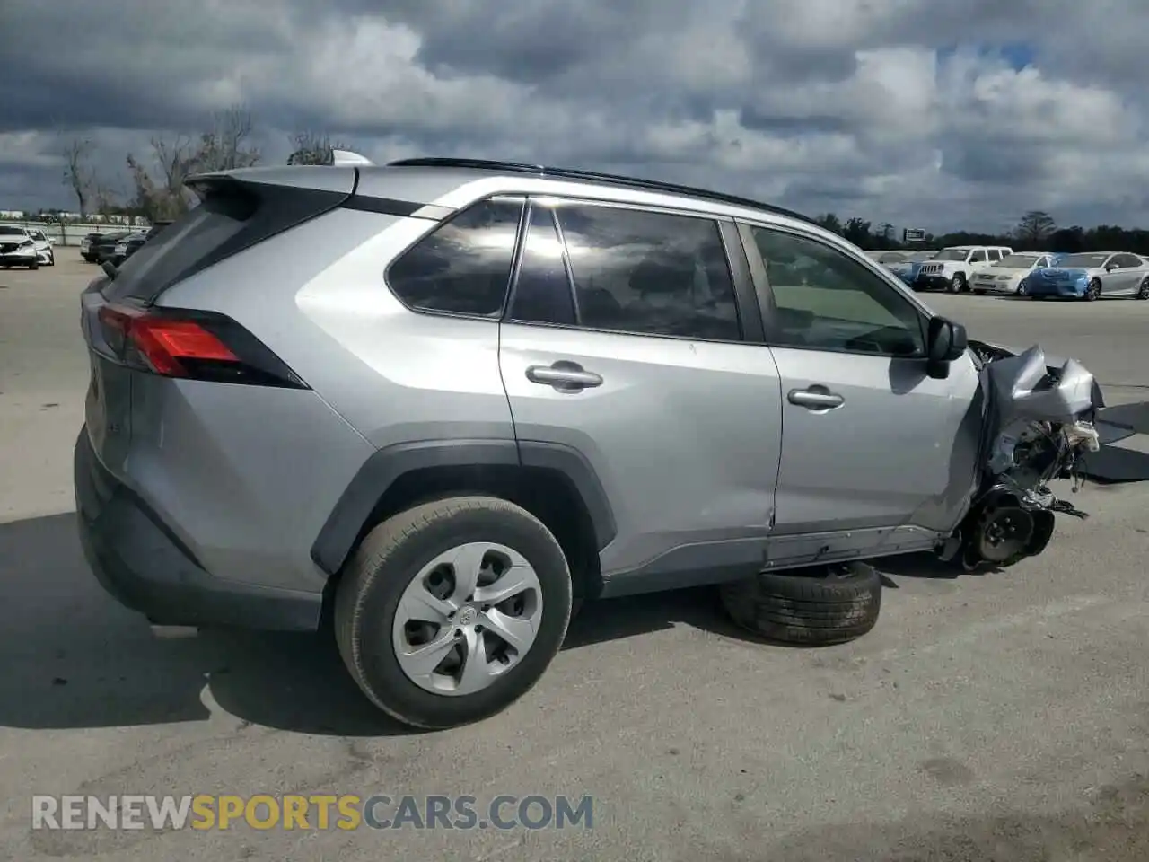 3 Photograph of a damaged car JTMH1RFV1LD049695 TOYOTA RAV4 2020