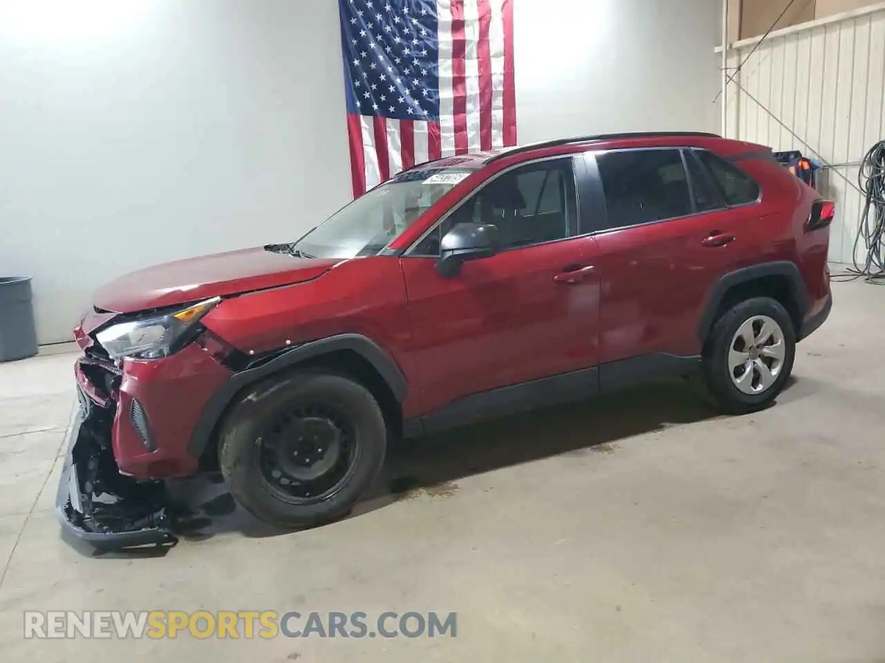 1 Photograph of a damaged car JTMH1RFV3LD052811 TOYOTA RAV4 2020
