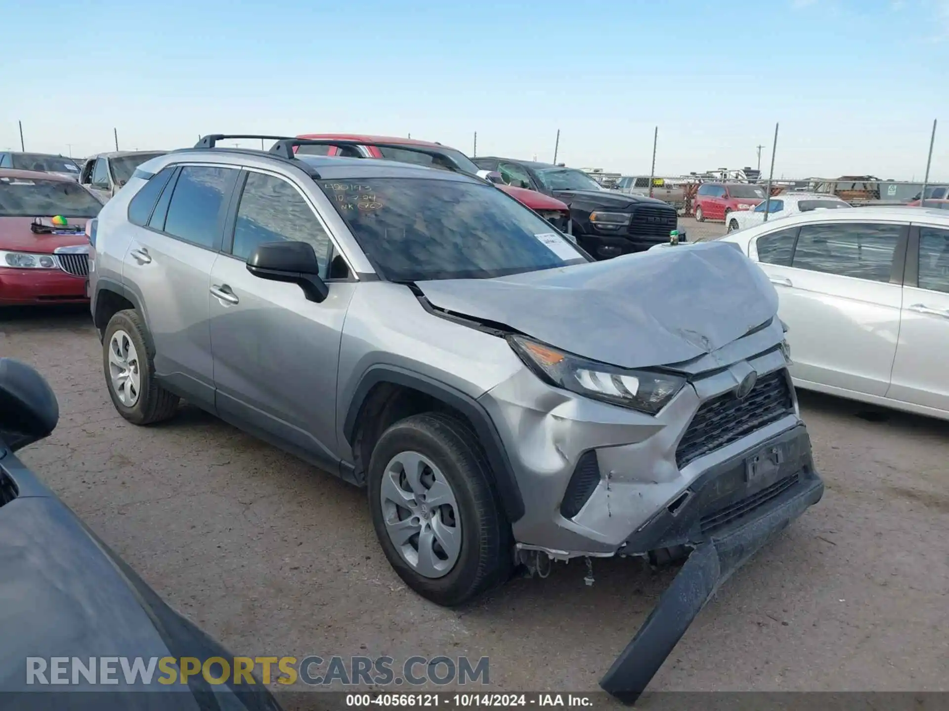 1 Фотография поврежденного автомобиля JTMH1RFV4LD044166 TOYOTA RAV4 2020
