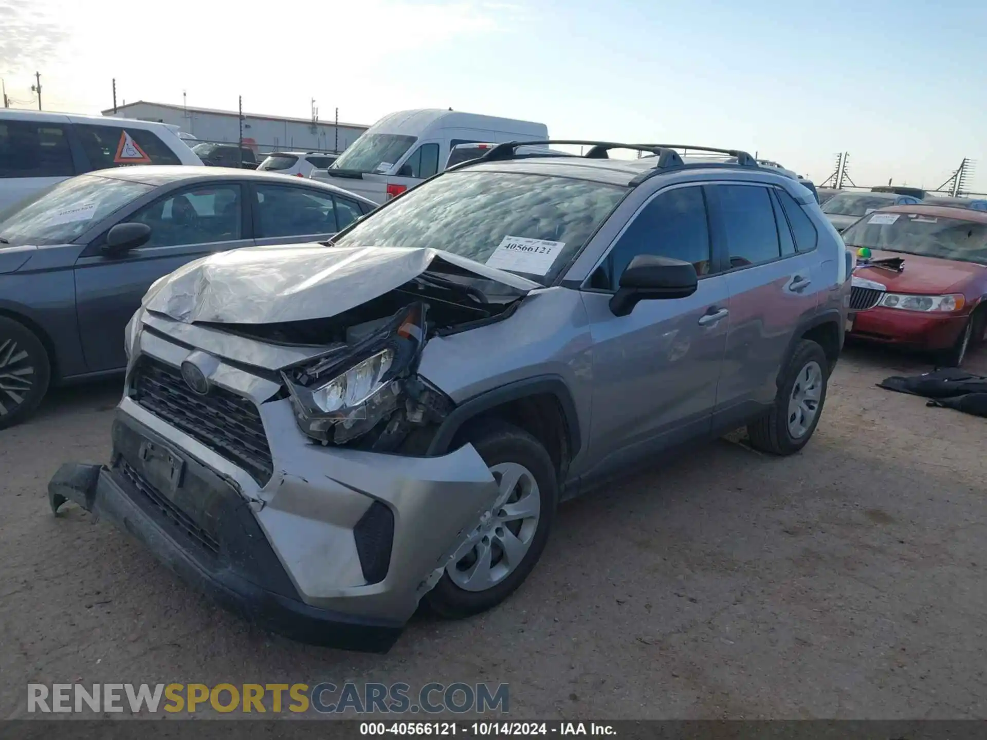 2 Фотография поврежденного автомобиля JTMH1RFV4LD044166 TOYOTA RAV4 2020