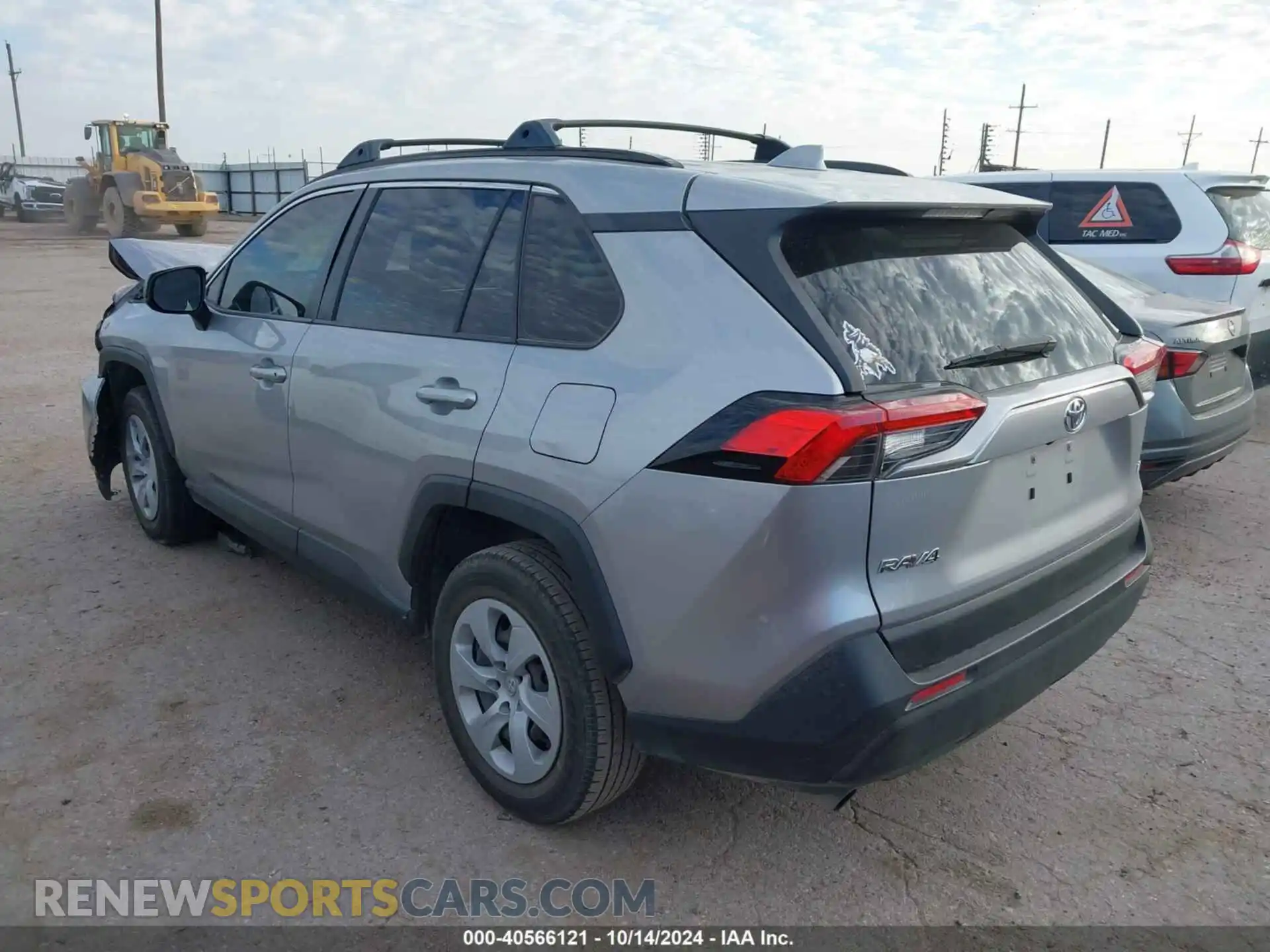 3 Фотография поврежденного автомобиля JTMH1RFV4LD044166 TOYOTA RAV4 2020