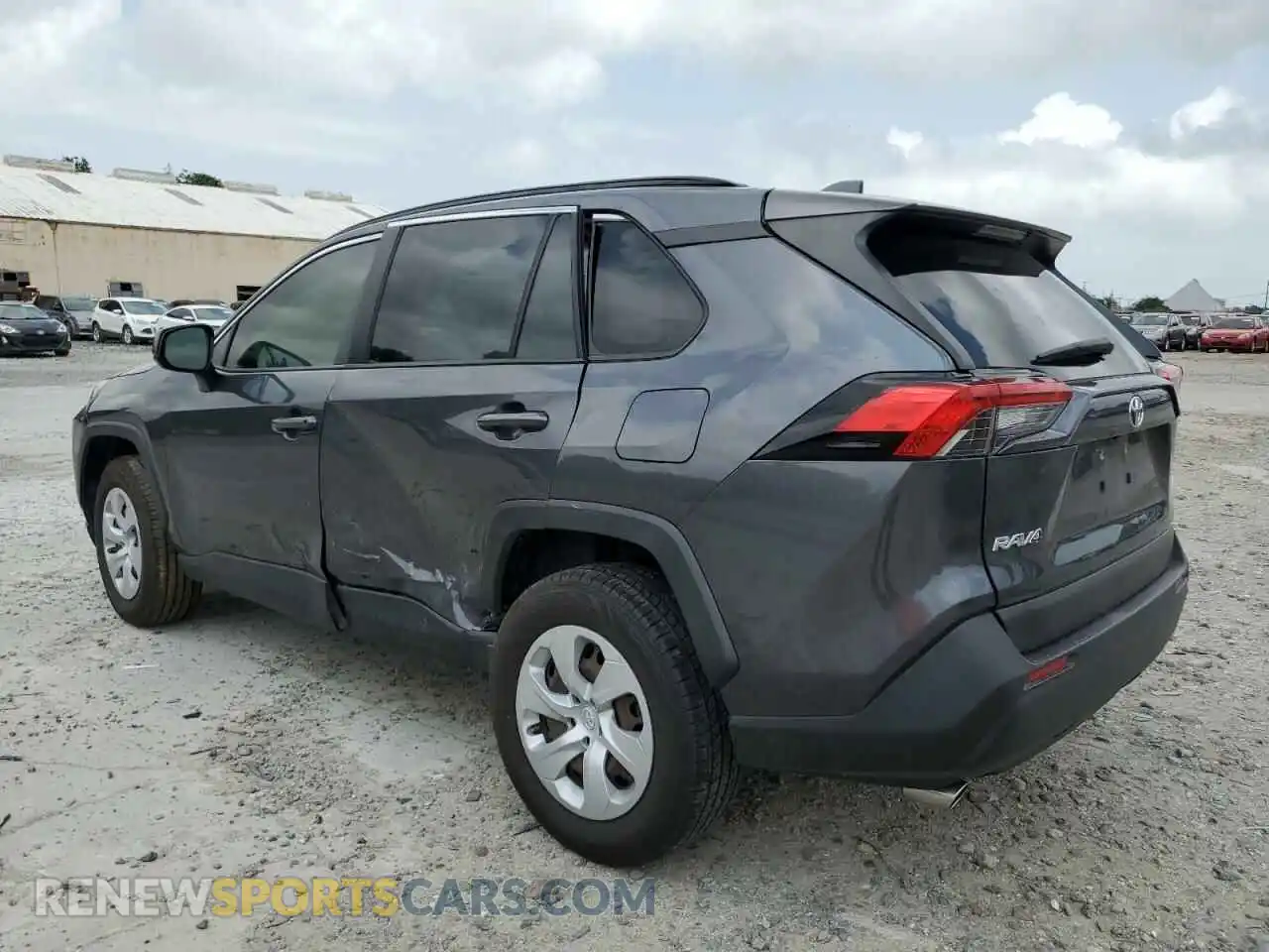 2 Photograph of a damaged car JTMH1RFV4LD047858 TOYOTA RAV4 2020