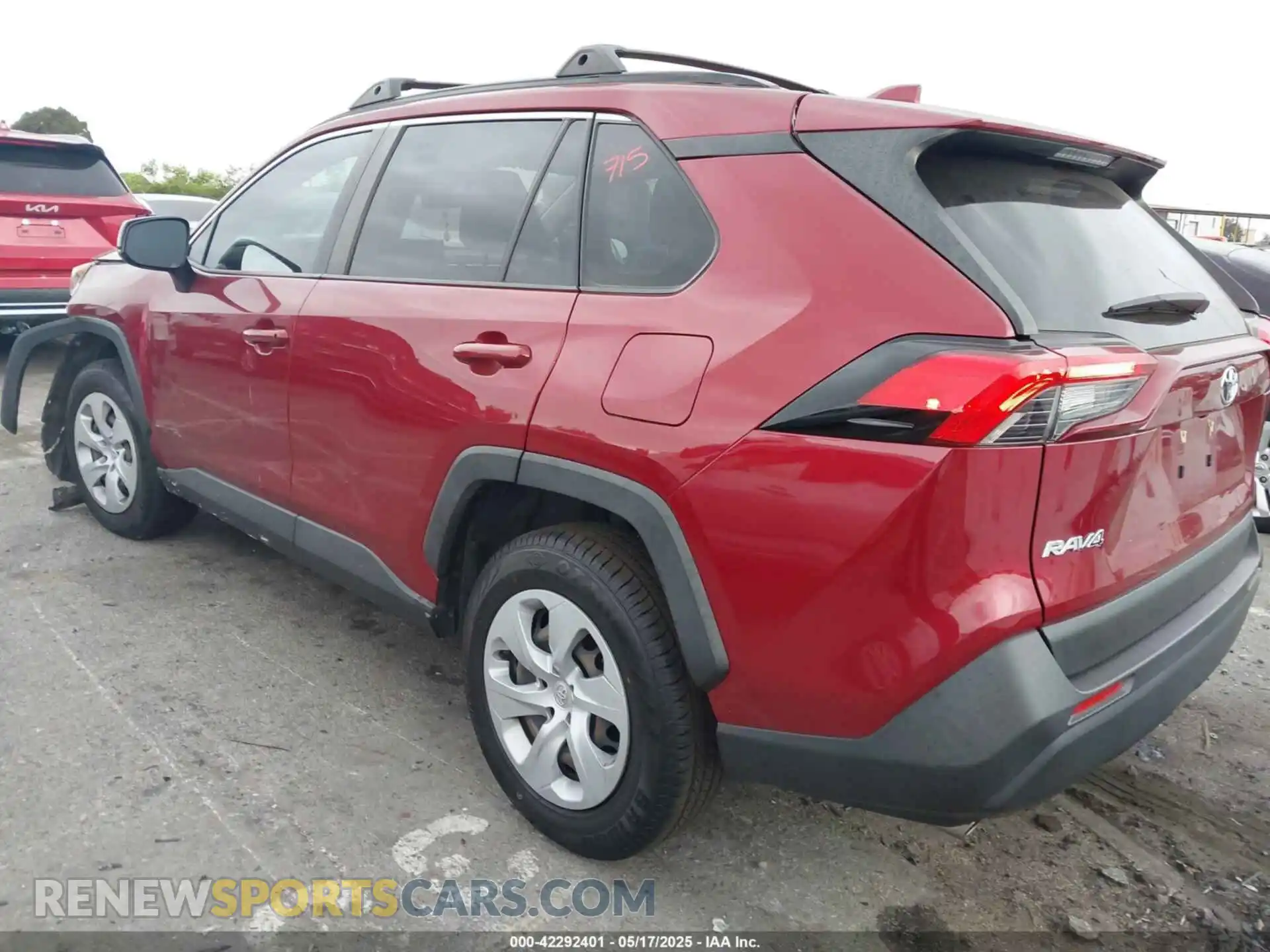 3 Фотография поврежденного автомобиля JTMH1RFV4LD054597 TOYOTA RAV4 2020