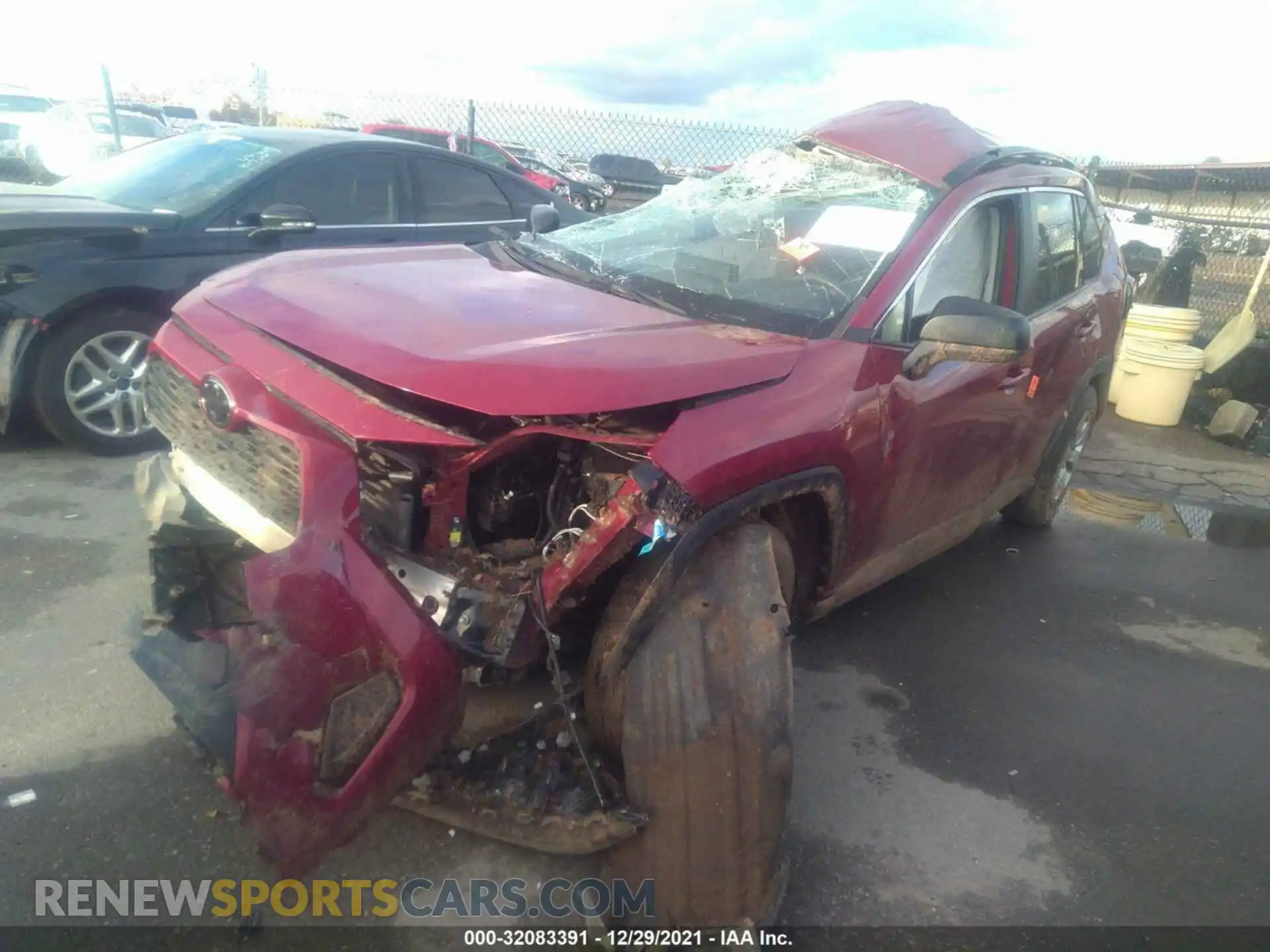 2 Фотография поврежденного автомобиля JTMH1RFV5LD055791 TOYOTA RAV4 2020