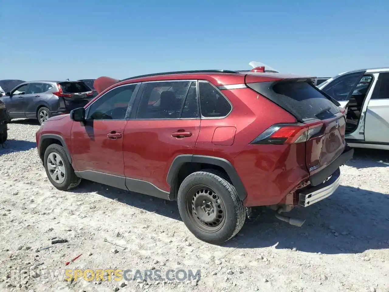 2 Photograph of a damaged car JTMH1RFV6LD052544 TOYOTA RAV4 2020