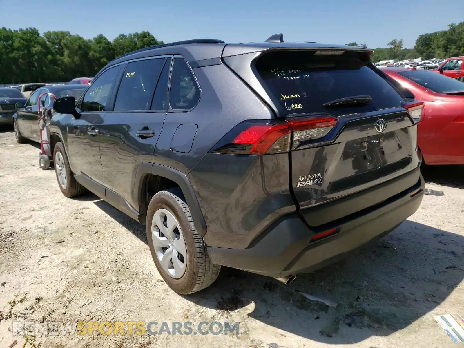 3 Photograph of a damaged car JTMH1RFV7LD059227 TOYOTA RAV4 2020