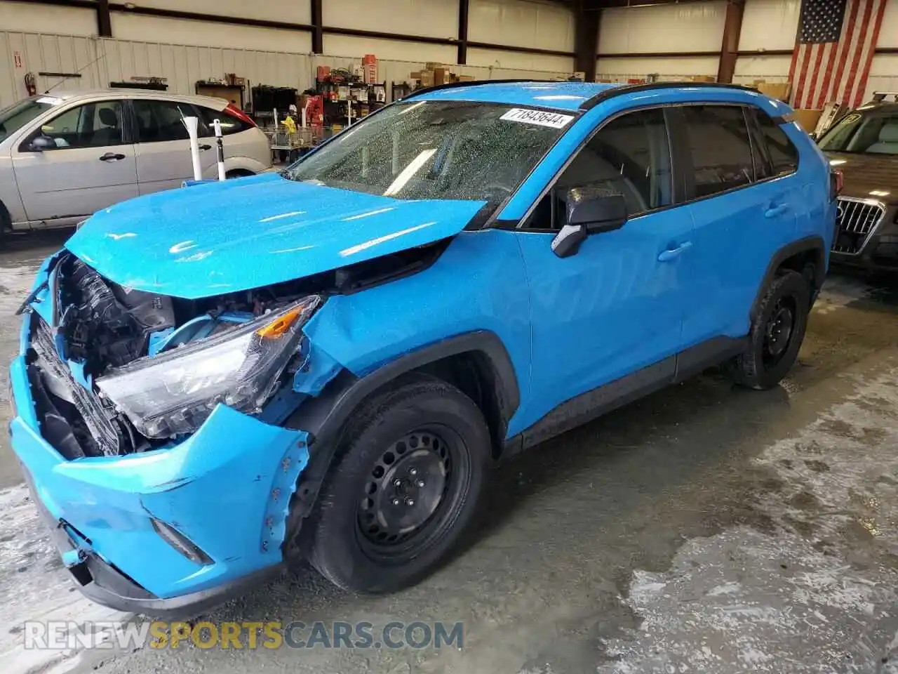 1 Photograph of a damaged car JTMH1RFV9LD056779 TOYOTA RAV4 2020