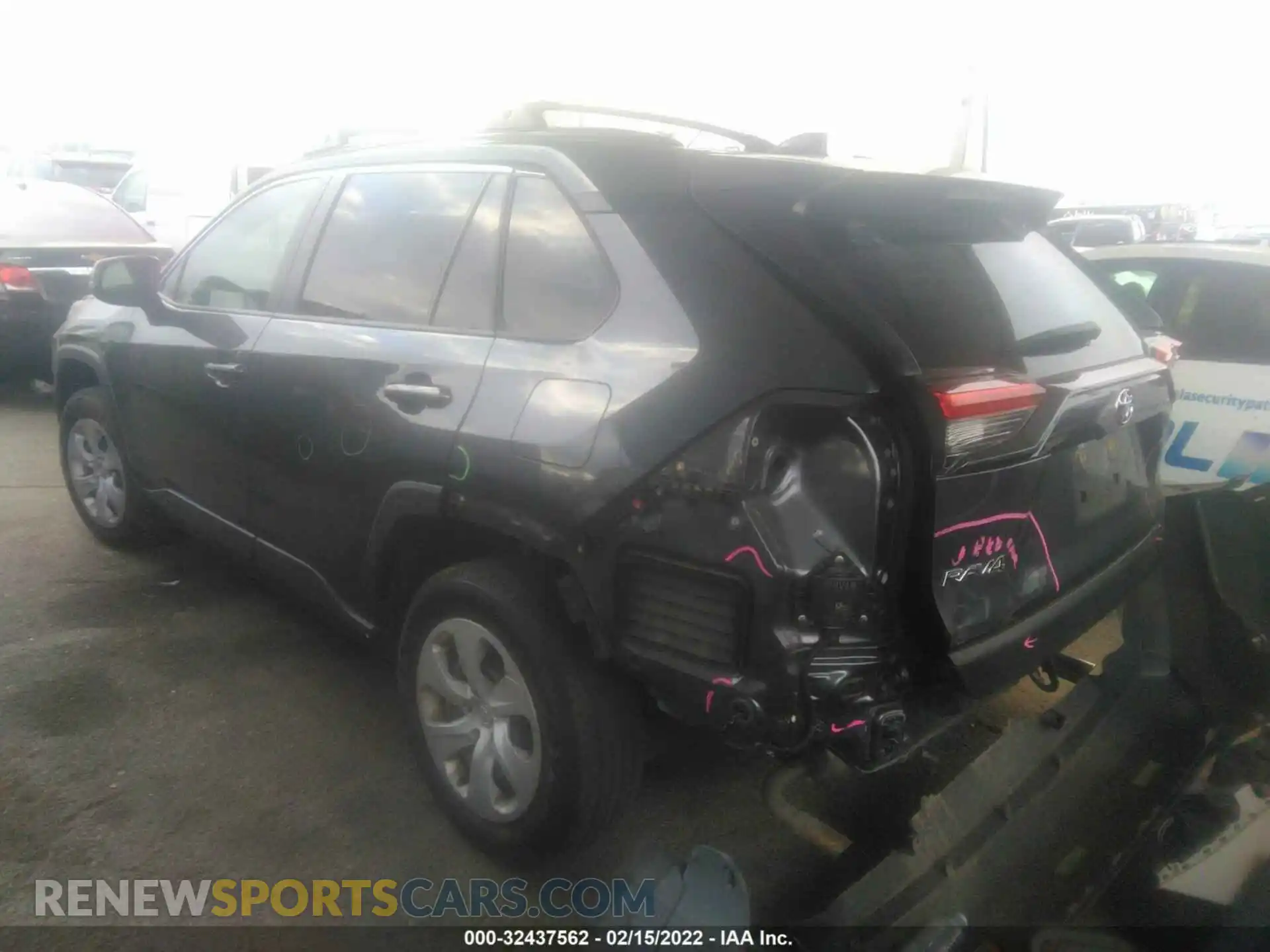 3 Photograph of a damaged car JTMK1RFV2LD060565 TOYOTA RAV4 2020