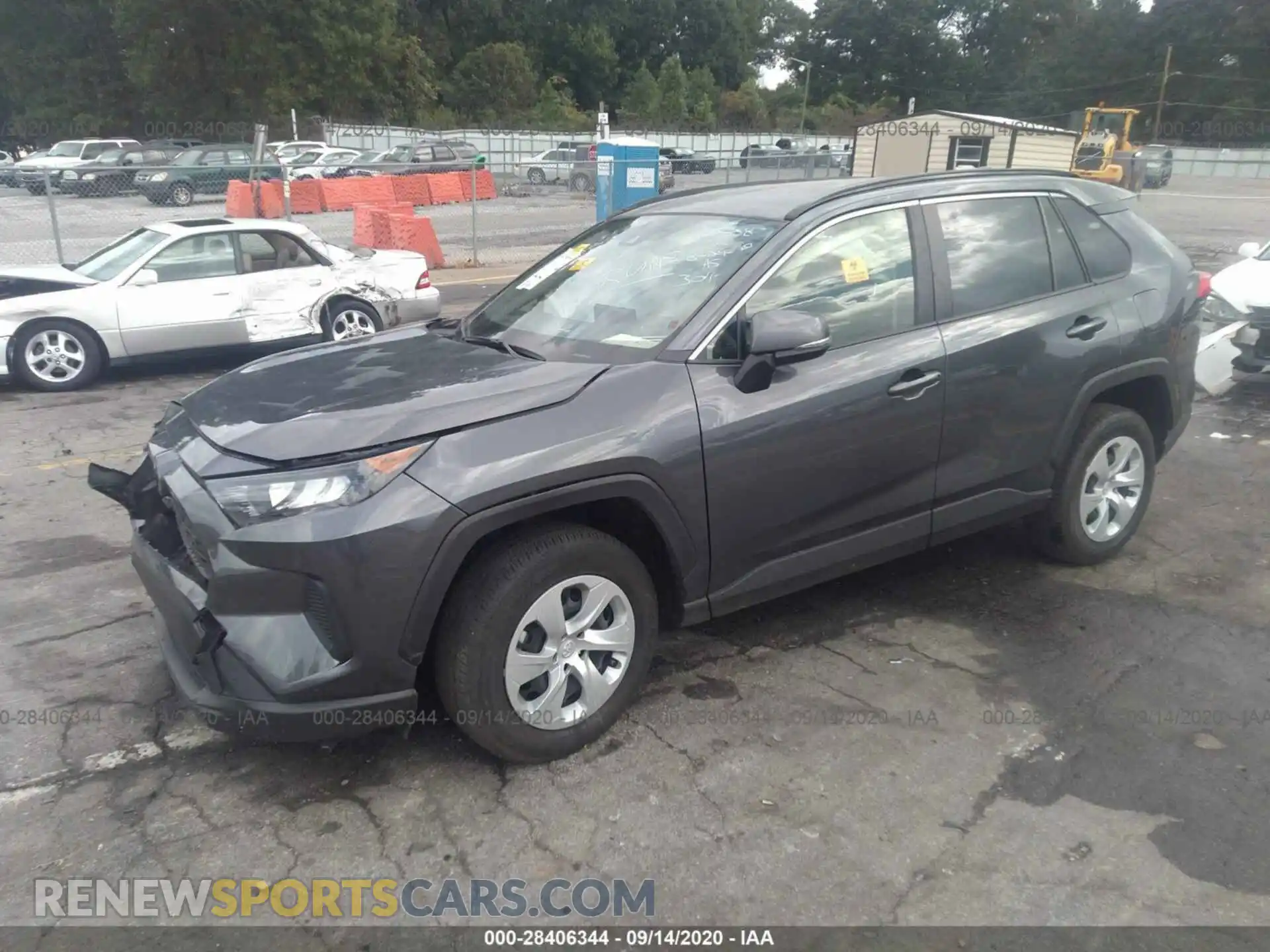 2 Photograph of a damaged car JTMK1RFV9LD053399 TOYOTA RAV4 2020