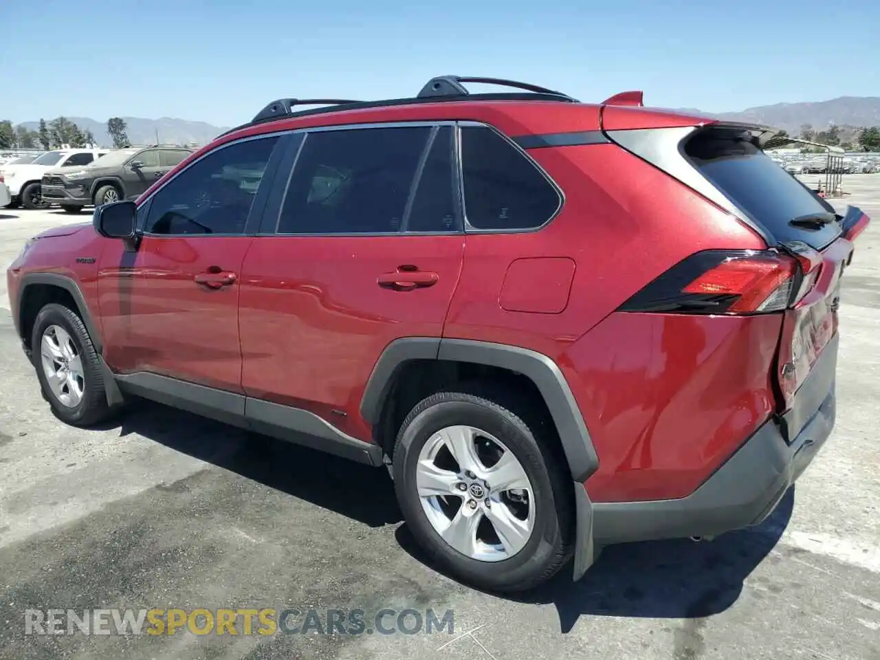 2 Фотография поврежденного автомобиля JTMLWRFV5LD044267 TOYOTA RAV4 2020