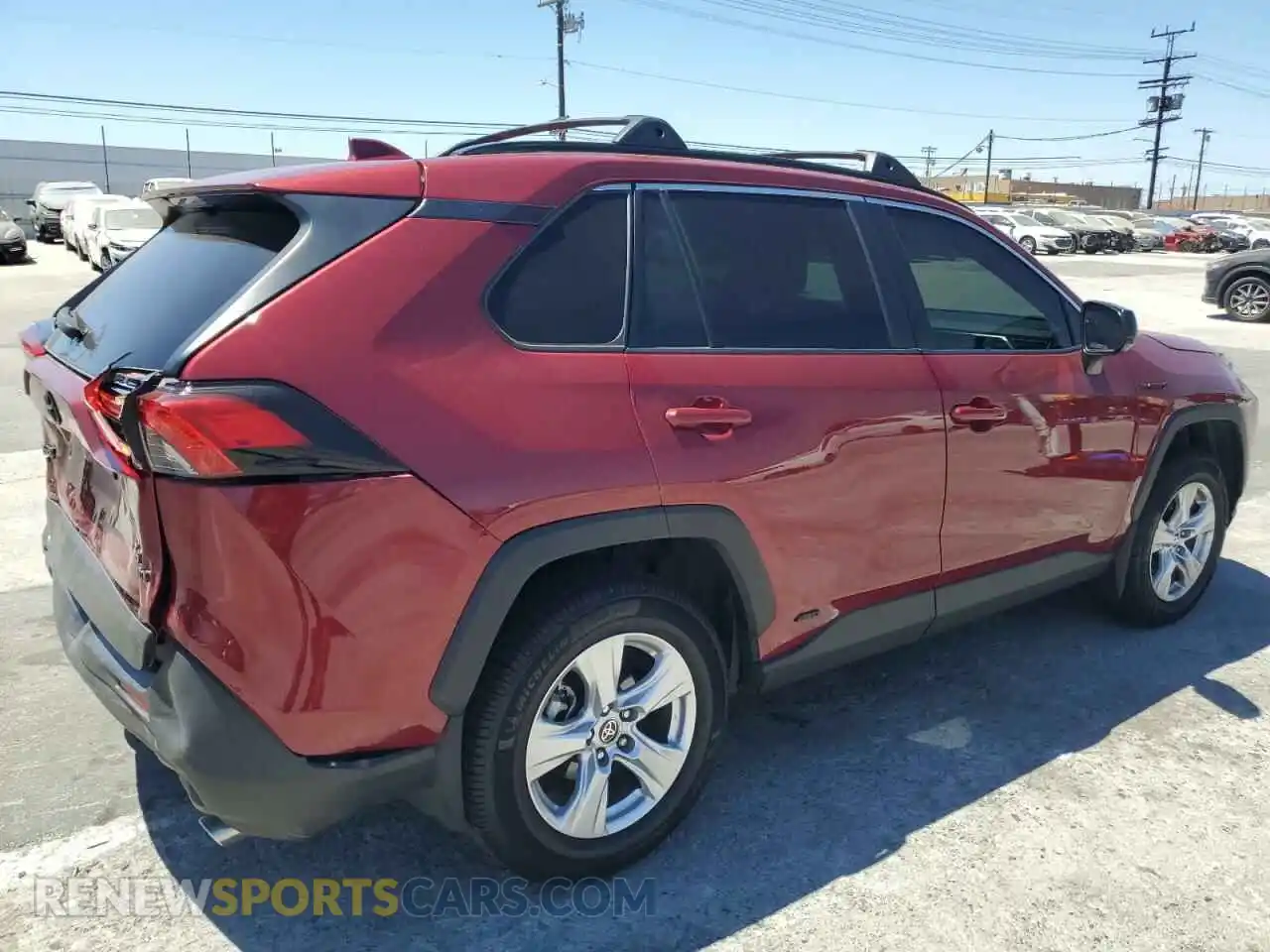 3 Фотография поврежденного автомобиля JTMLWRFV5LD044267 TOYOTA RAV4 2020