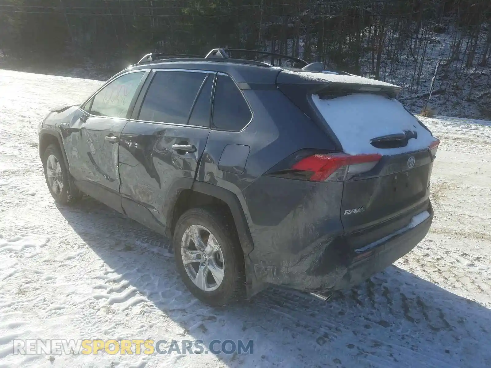 3 Photograph of a damaged car JTMLWRFVXLD070346 TOYOTA RAV4 2020
