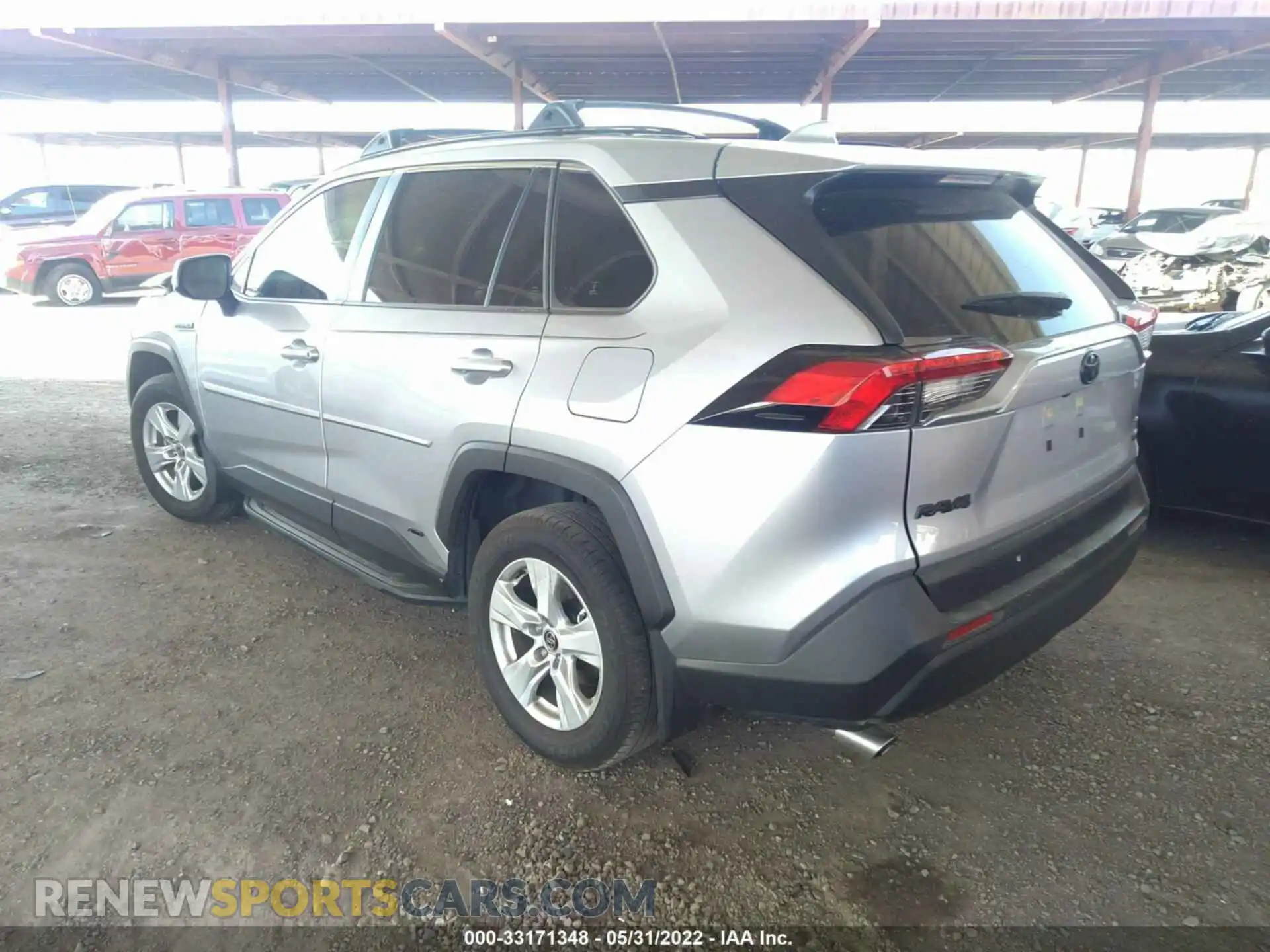 3 Photograph of a damaged car JTMM6RFV2LD004975 TOYOTA RAV4 2020