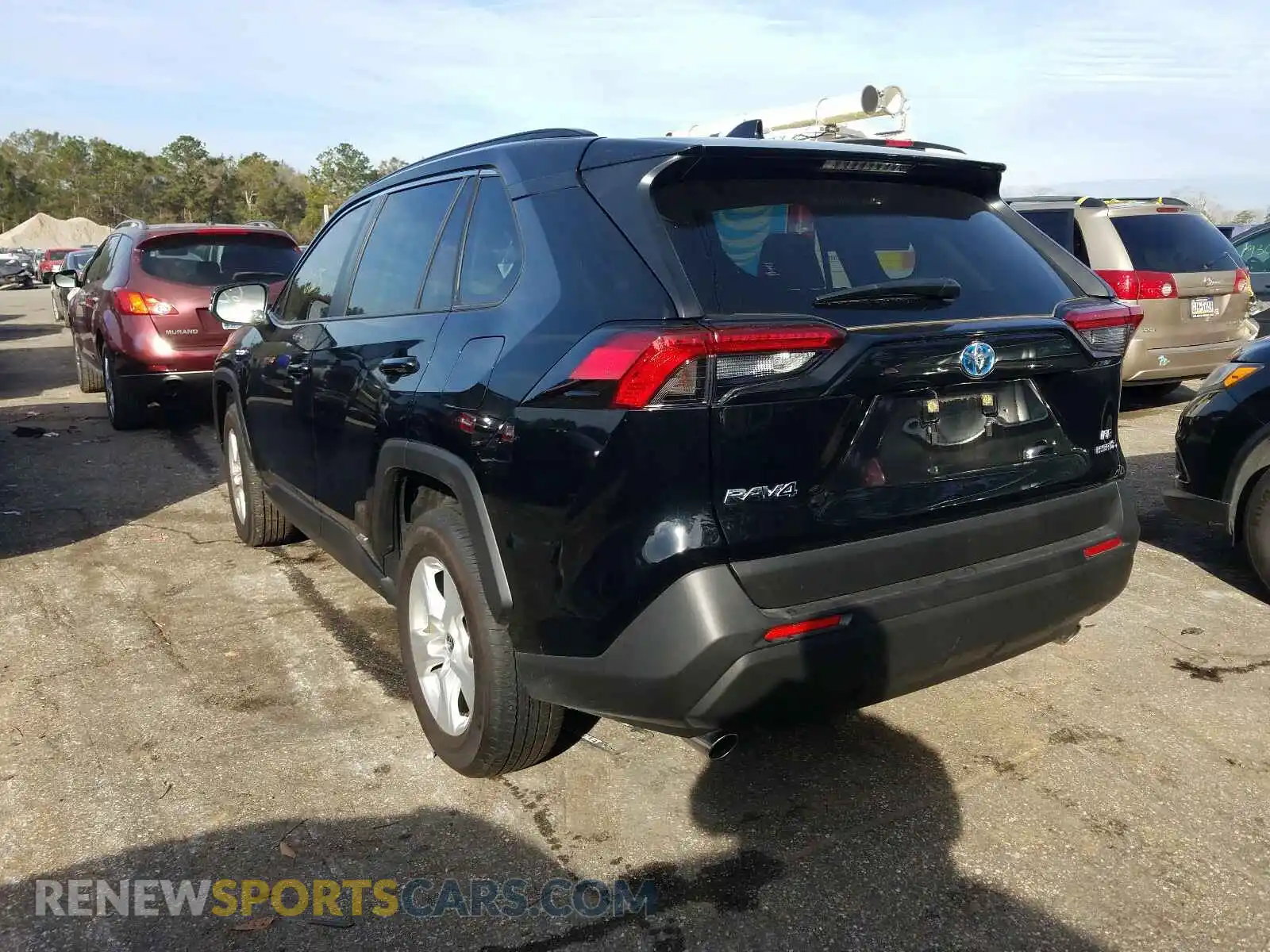 3 Photograph of a damaged car JTMM6RFV8LD002745 TOYOTA RAV4 2020