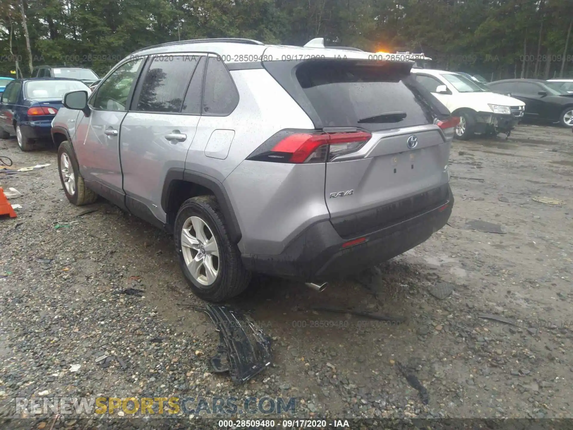 3 Photograph of a damaged car JTMMWRFV0LD048974 TOYOTA RAV4 2020