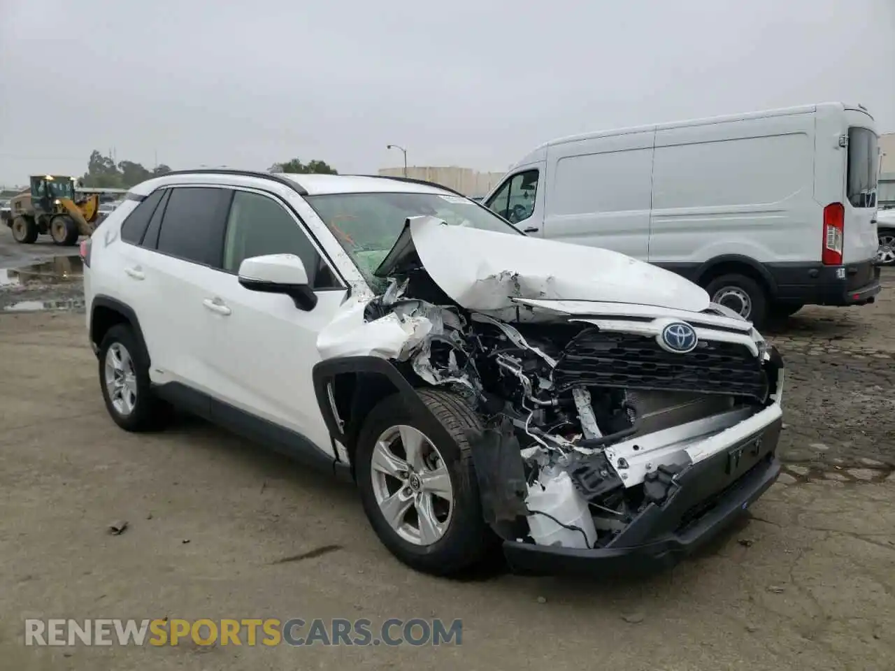 1 Photograph of a damaged car JTMMWRFV1LD070207 TOYOTA RAV4 2020