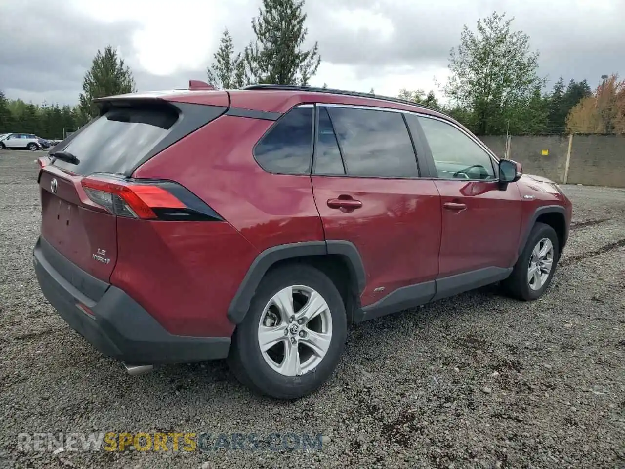 3 Photograph of a damaged car JTMMWRFV4LD055507 TOYOTA RAV4 2020