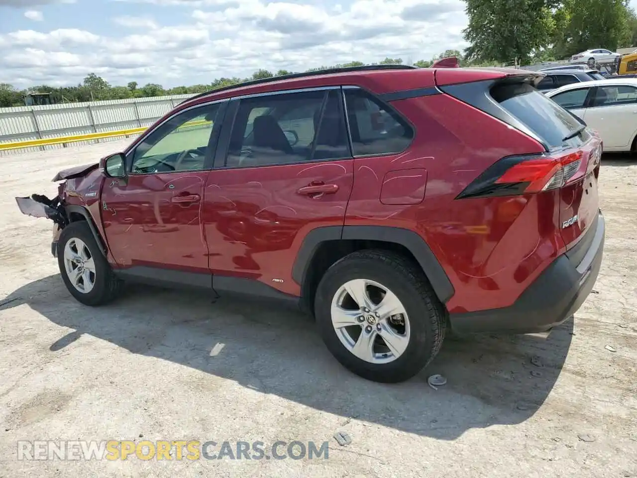 2 Photograph of a damaged car JTMMWRFV5LD045729 TOYOTA RAV4 2020