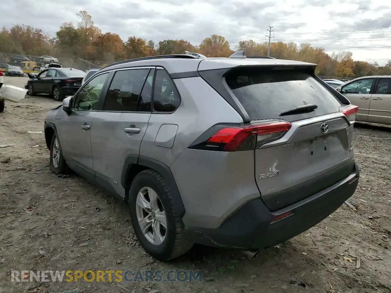3 Photograph of a damaged car JTMMWRFV5LD071991 TOYOTA RAV4 2020
