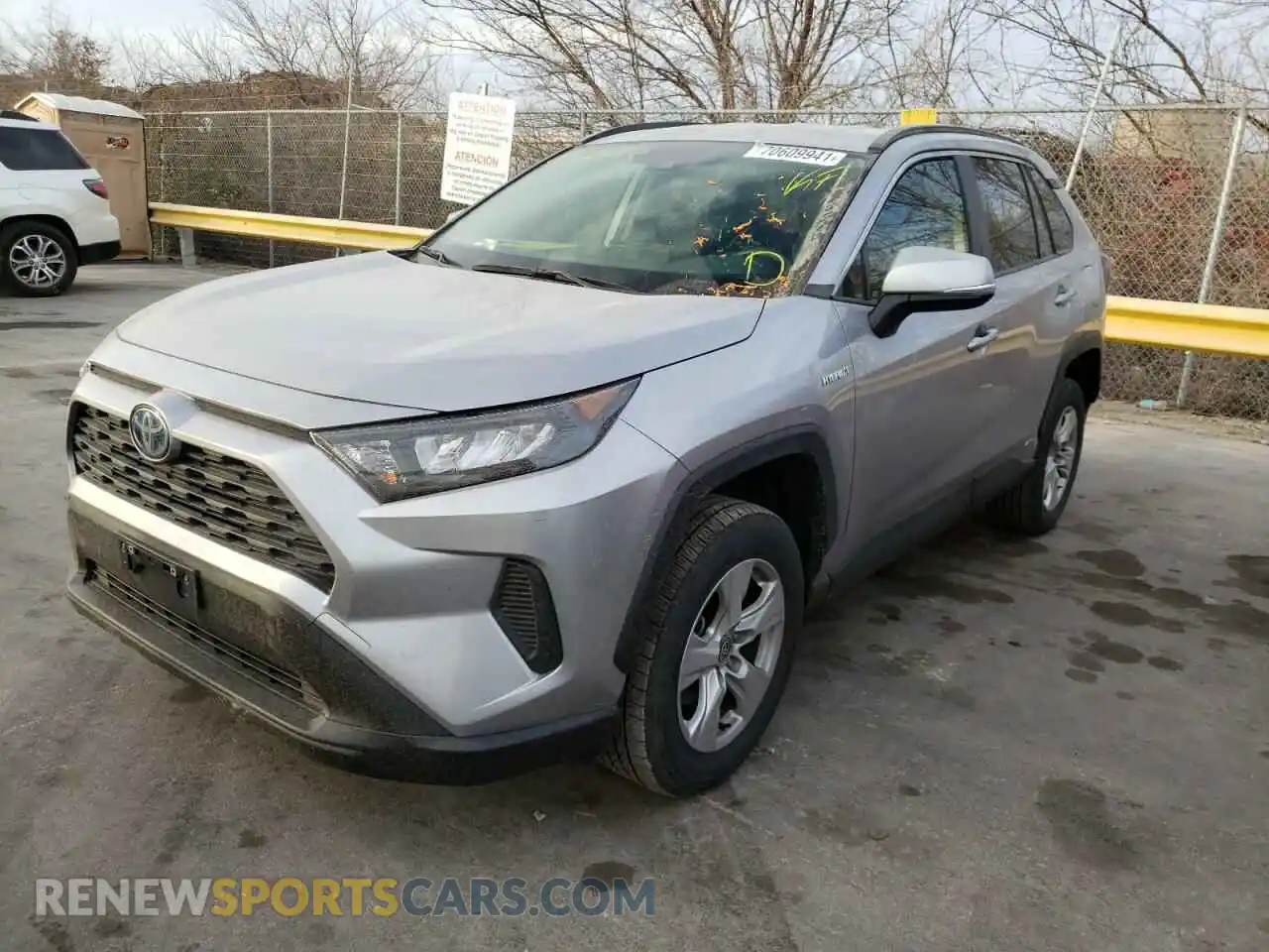 2 Photograph of a damaged car JTMMWRFV7LD045182 TOYOTA RAV4 2020