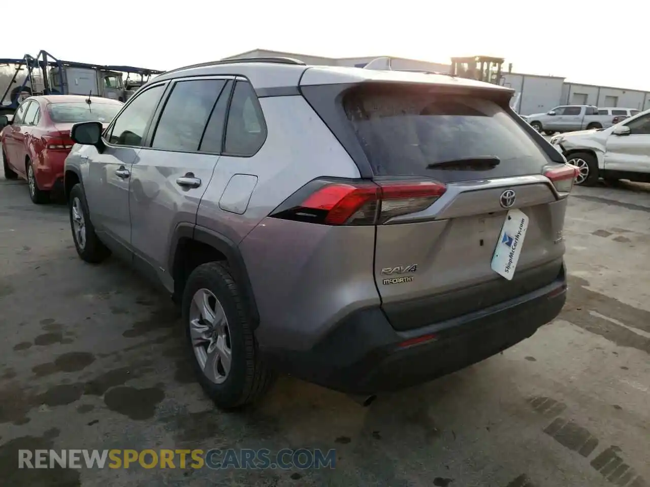 3 Photograph of a damaged car JTMMWRFV7LD045182 TOYOTA RAV4 2020