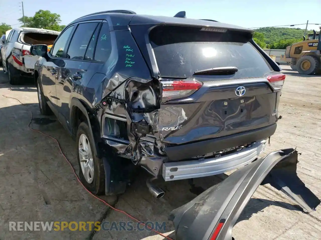 3 Photograph of a damaged car JTMMWRFV7LD060197 TOYOTA RAV4 2020