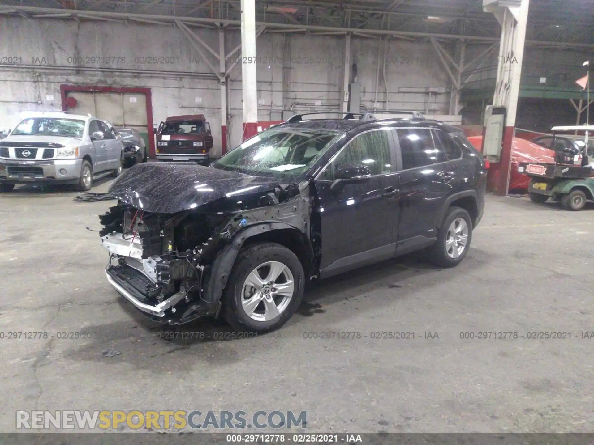 2 Photograph of a damaged car JTMMWRFV7LD064427 TOYOTA RAV4 2020